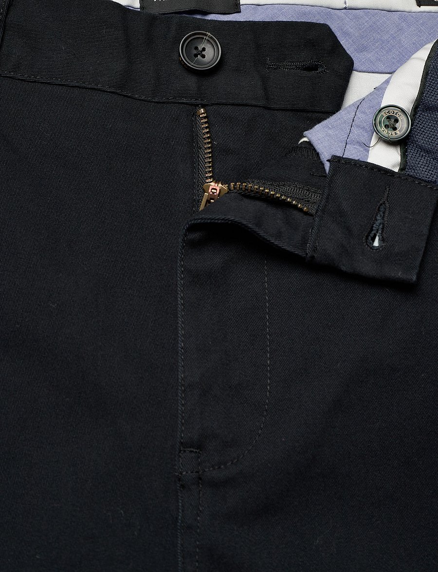 Scotch & Soda - CORE - Stuart - stretch cotton chino - chinos - black - 3