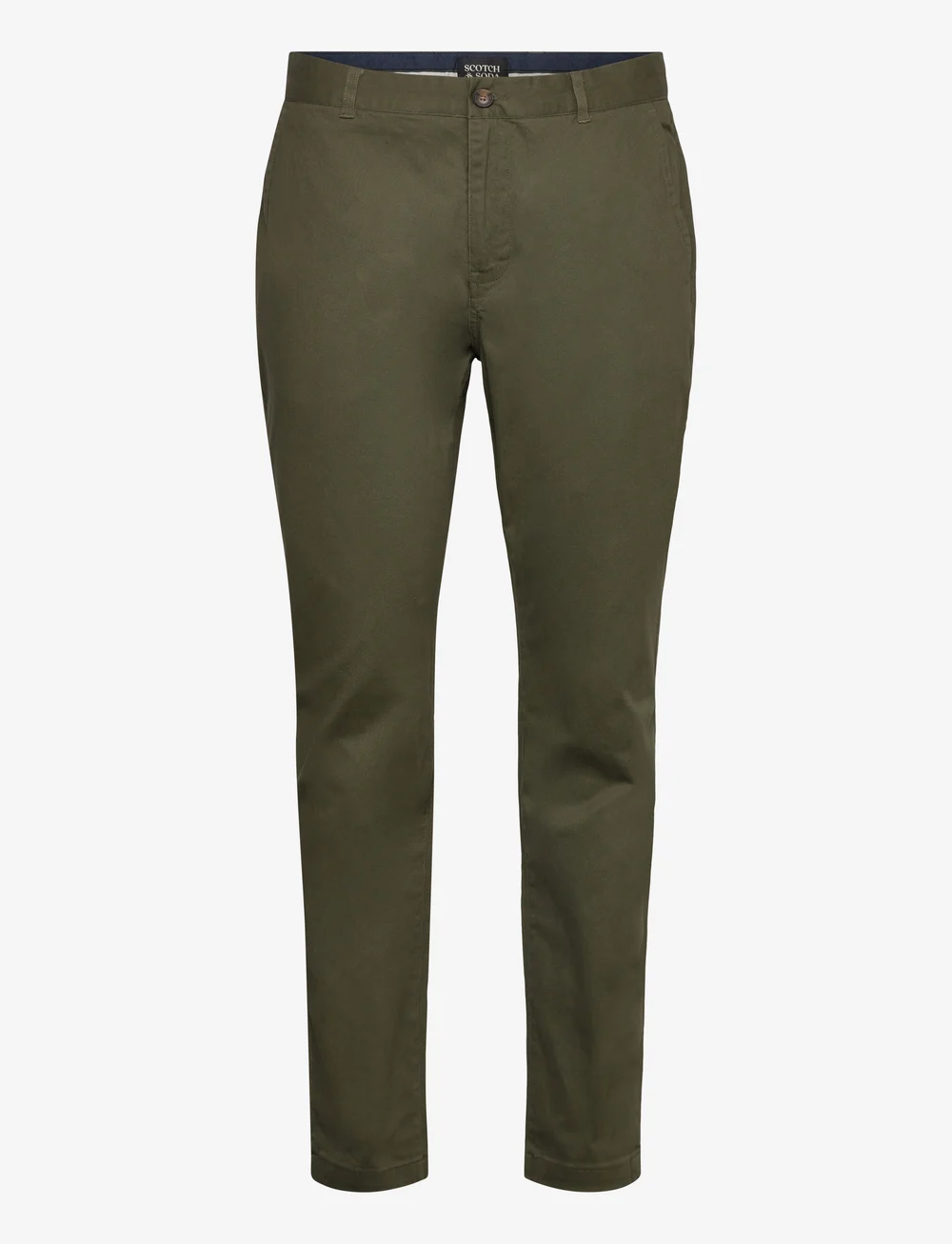 Scotch & Soda - CORE - Stuart - stretch cotton chino - chinos - khaki - 0