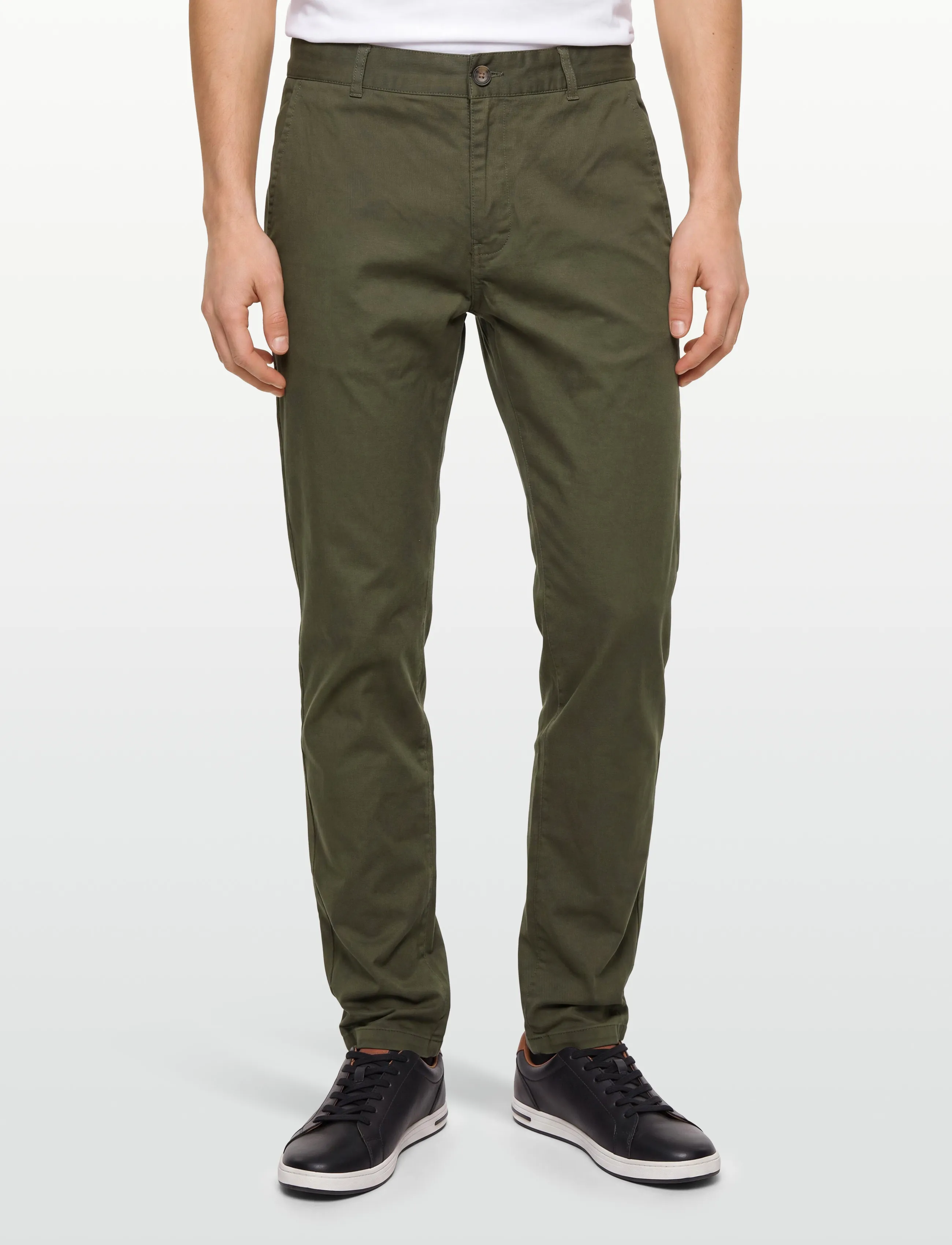 Scotch & Soda - CORE - Stuart - stretch cotton chino - chinos - khaki - 3