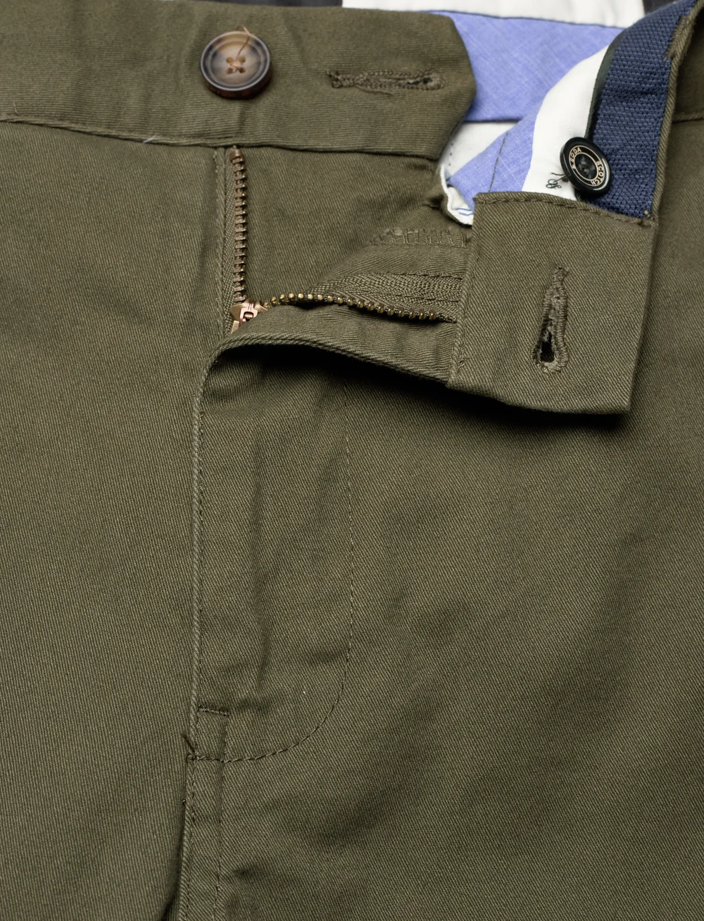 Scotch & Soda - CORE - Stuart - stretch cotton chino - chinos - khaki - 3
