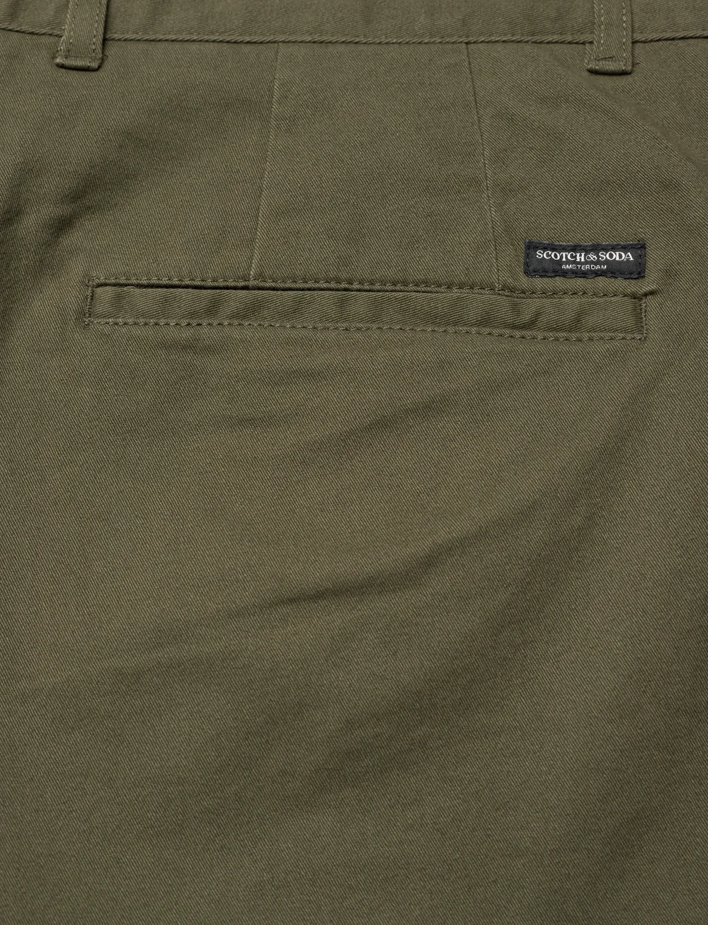 Scotch & Soda - CORE - Stuart - stretch cotton chino - chinos - khaki - 4