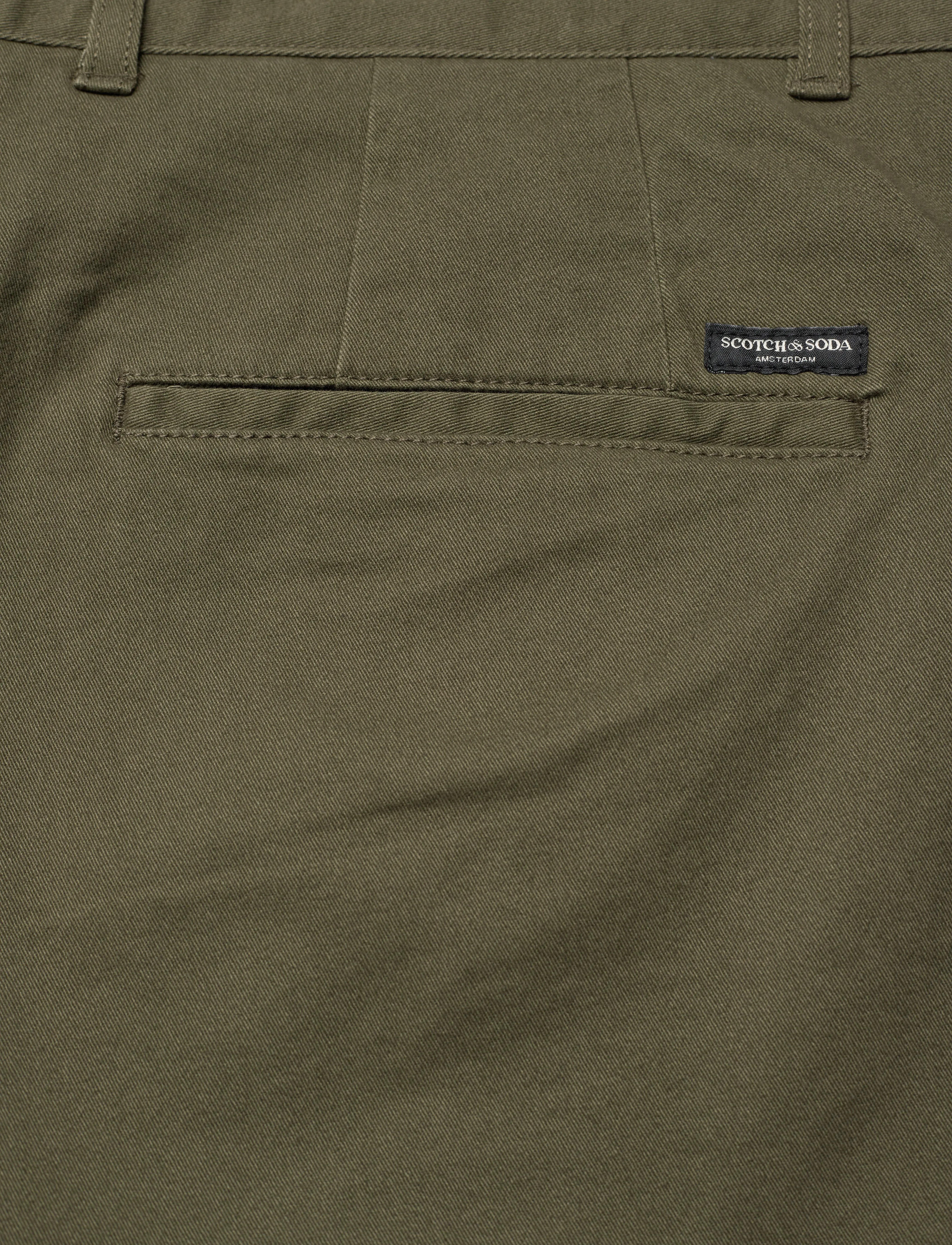Scotch & Soda - CORE - Stuart - stretch cotton chino - chinos - khaki - 4