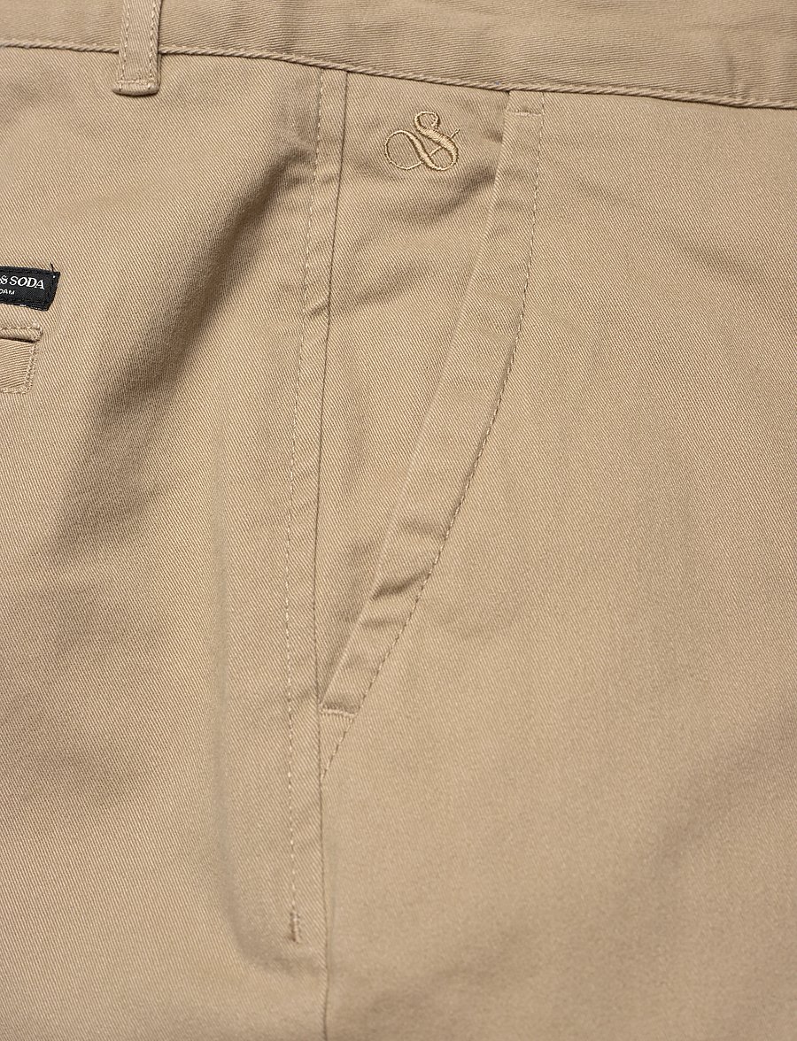 Scotch & Soda - CORE - Stuart - stretch cotton chino - chino's - sand - 4