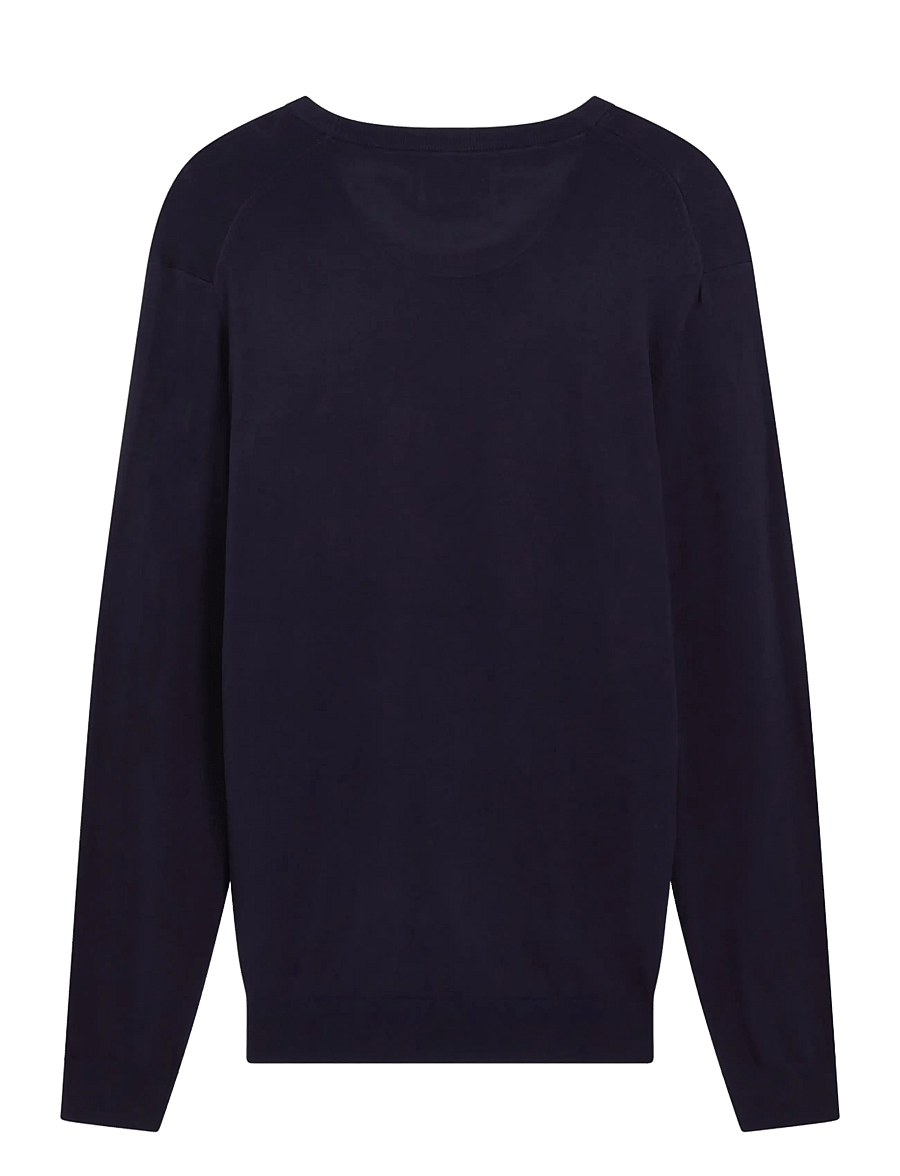 Scotch & Soda - CORE Viscose Pullover Crewneck - round necks - night - 2