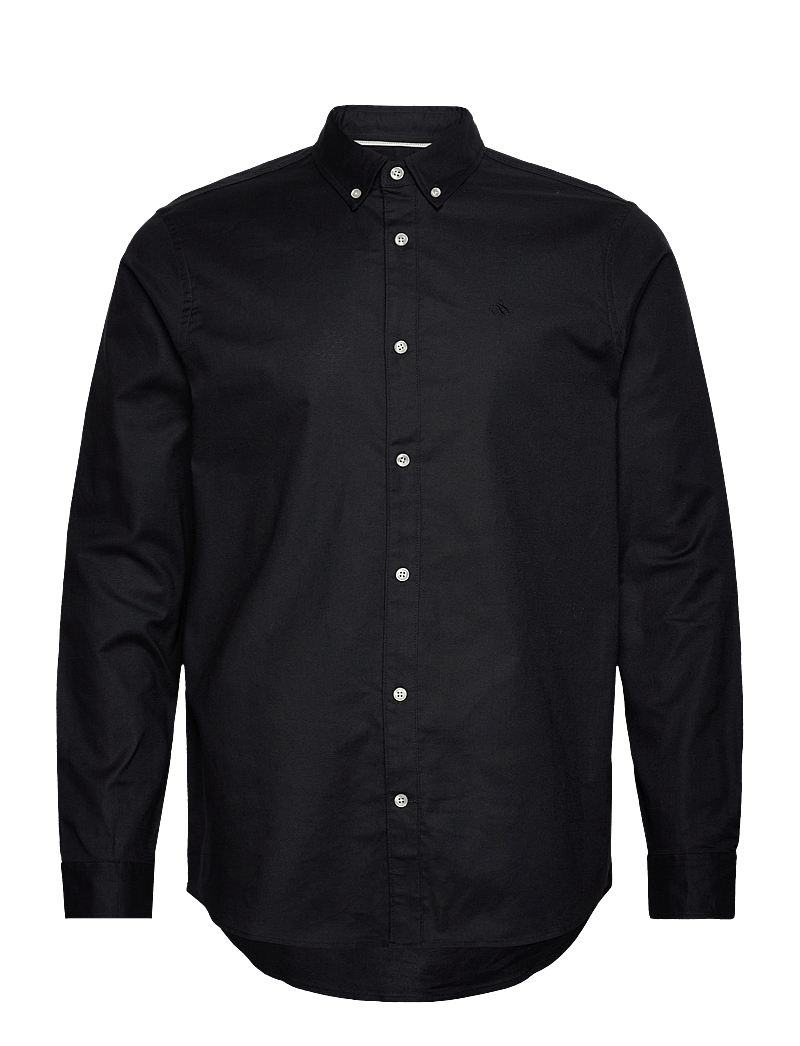 Scotch & Soda - Core - Oxford Solid - oxford-hemden - black - 0