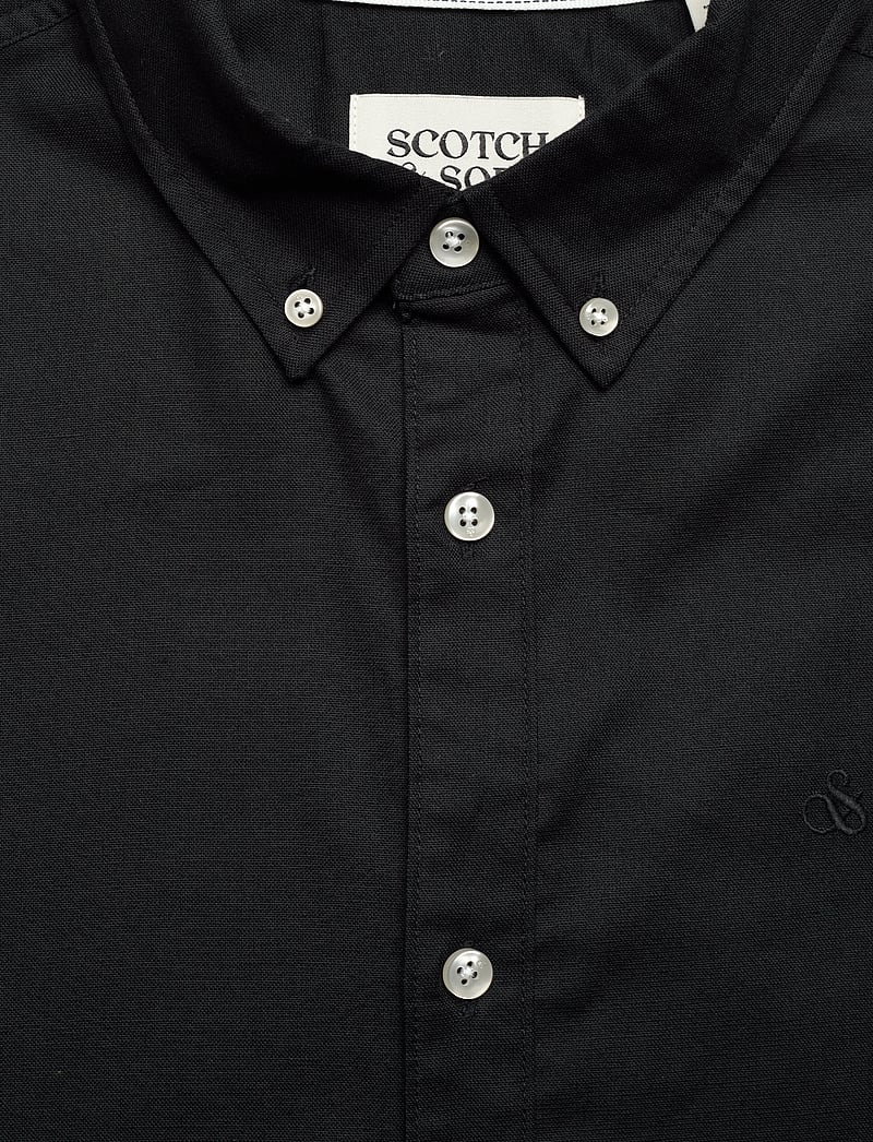 Scotch & Soda - Core - Oxford Solid - oxford-hemden - black - 2