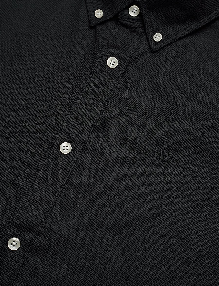 Scotch & Soda - Core - Oxford Solid - oxford-hemden - black - 3