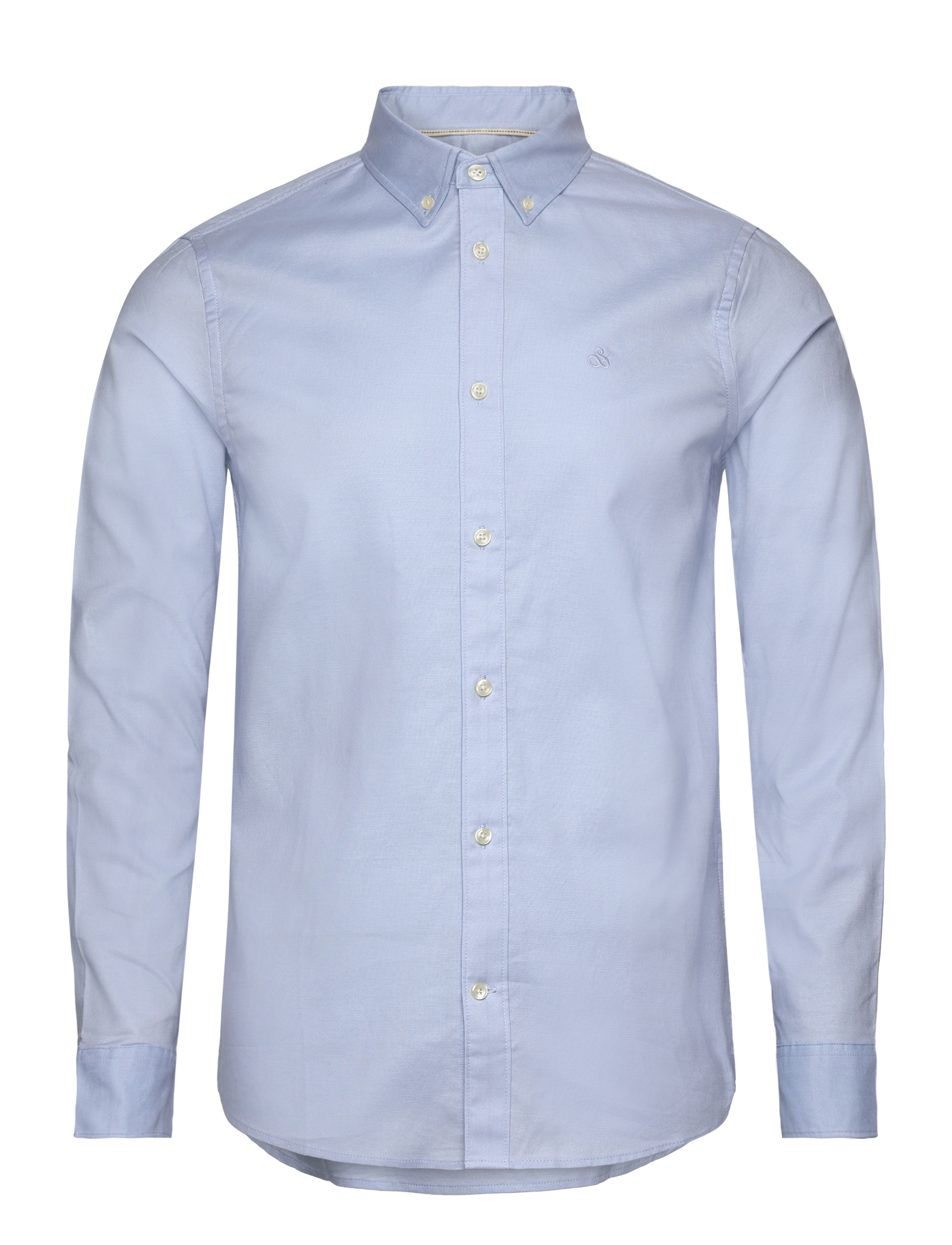Scotch & Soda Core - Oxford Solid - Kauluspaidat - SHIRT BLUE / blue