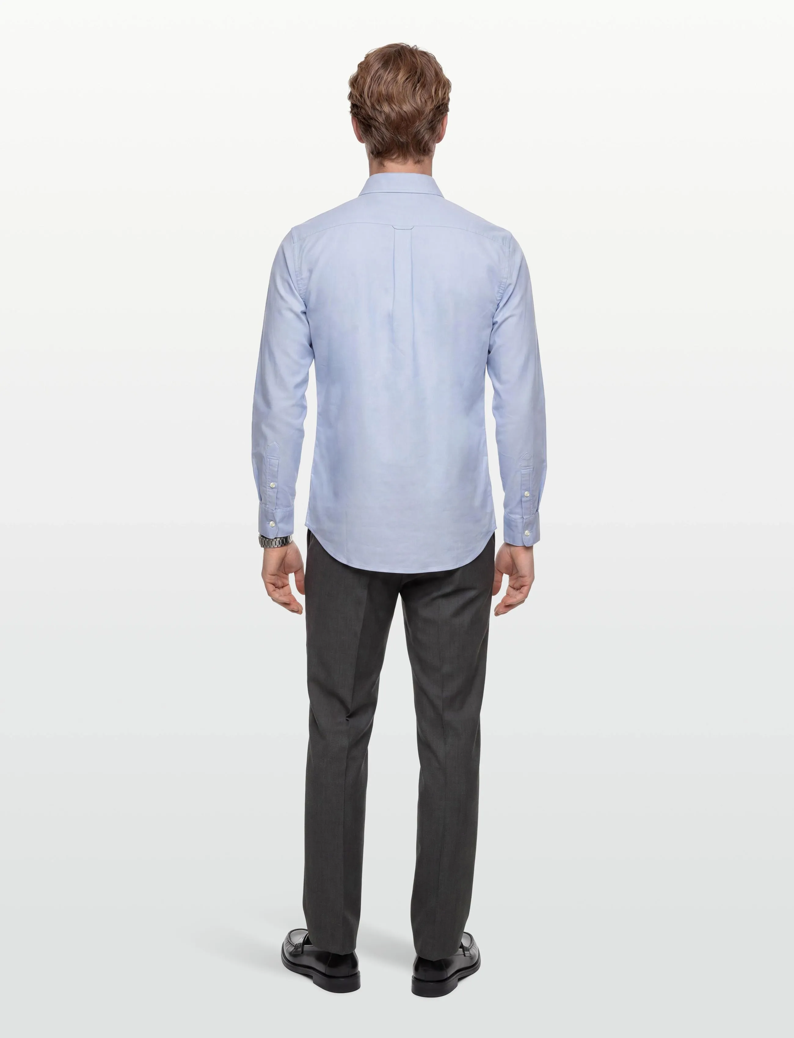 Scotch & Soda - Core - Oxford Solid - oxfordi särgid - shirt blue - 4