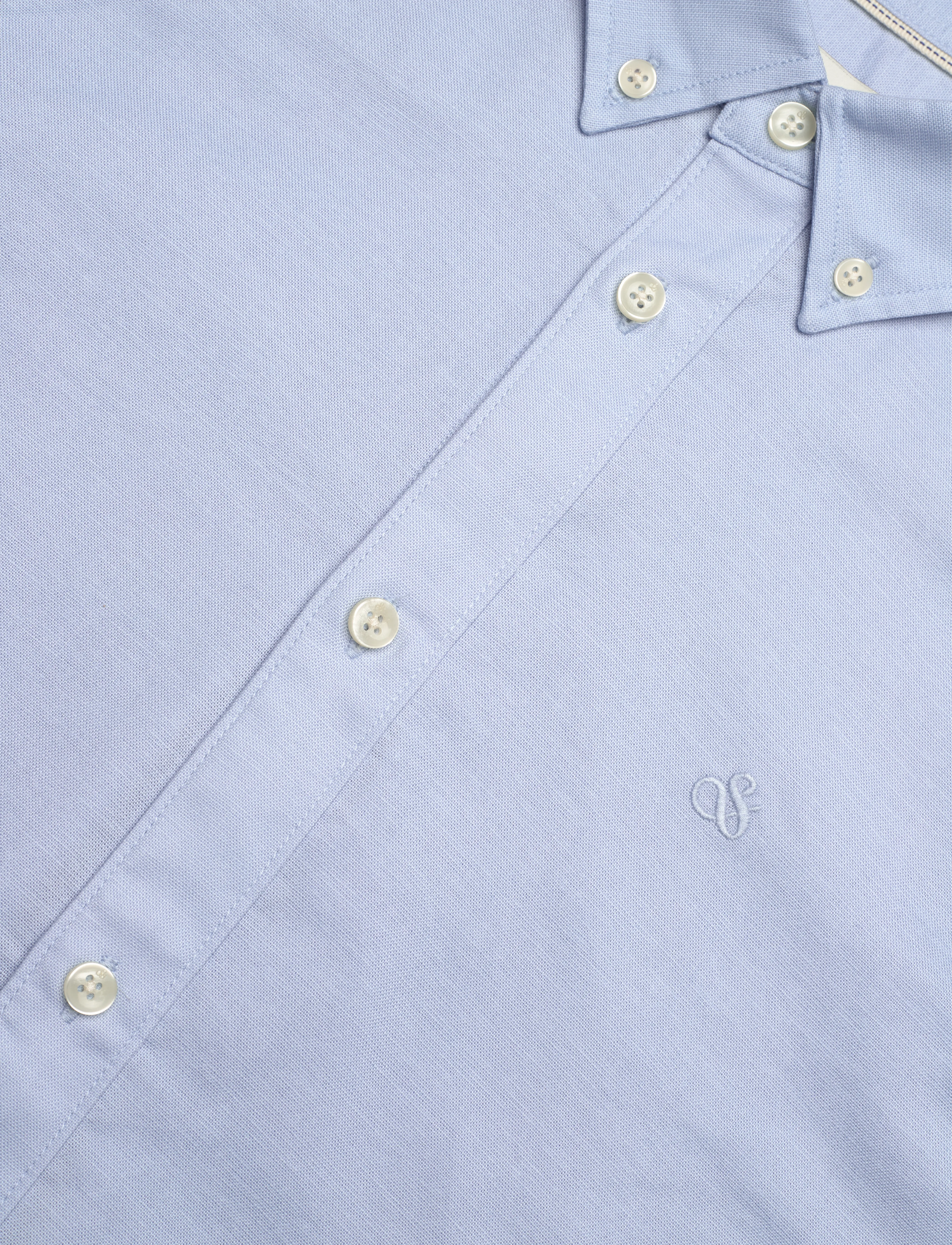 Scotch & Soda - Core - Oxford Solid - oxford-kauluspaidat - shirt blue - 3