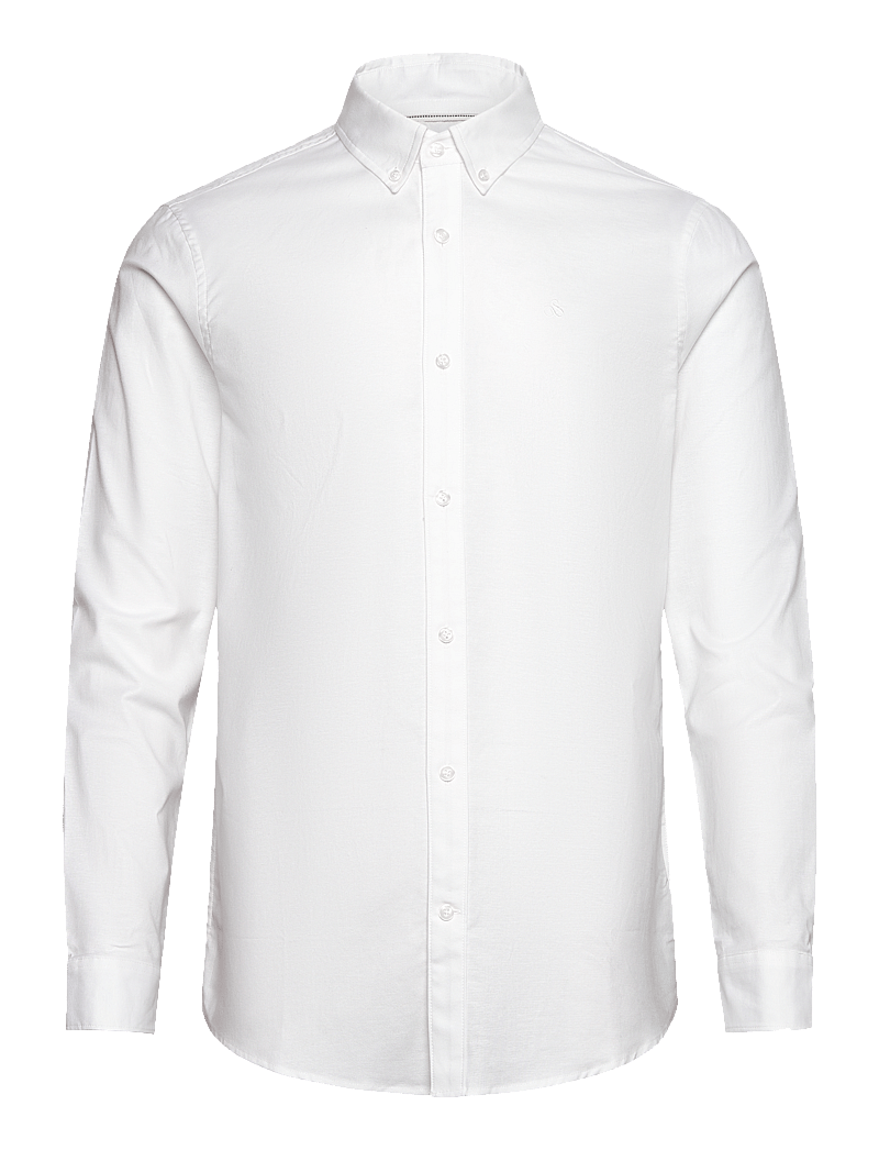 Scotch & Soda - Core - Oxford Solid - oxford skjorter - white - 0