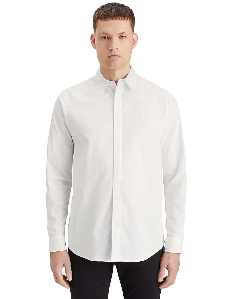 Scotch & Soda - Core - Oxford Solid - oxford-hemden - white - 0