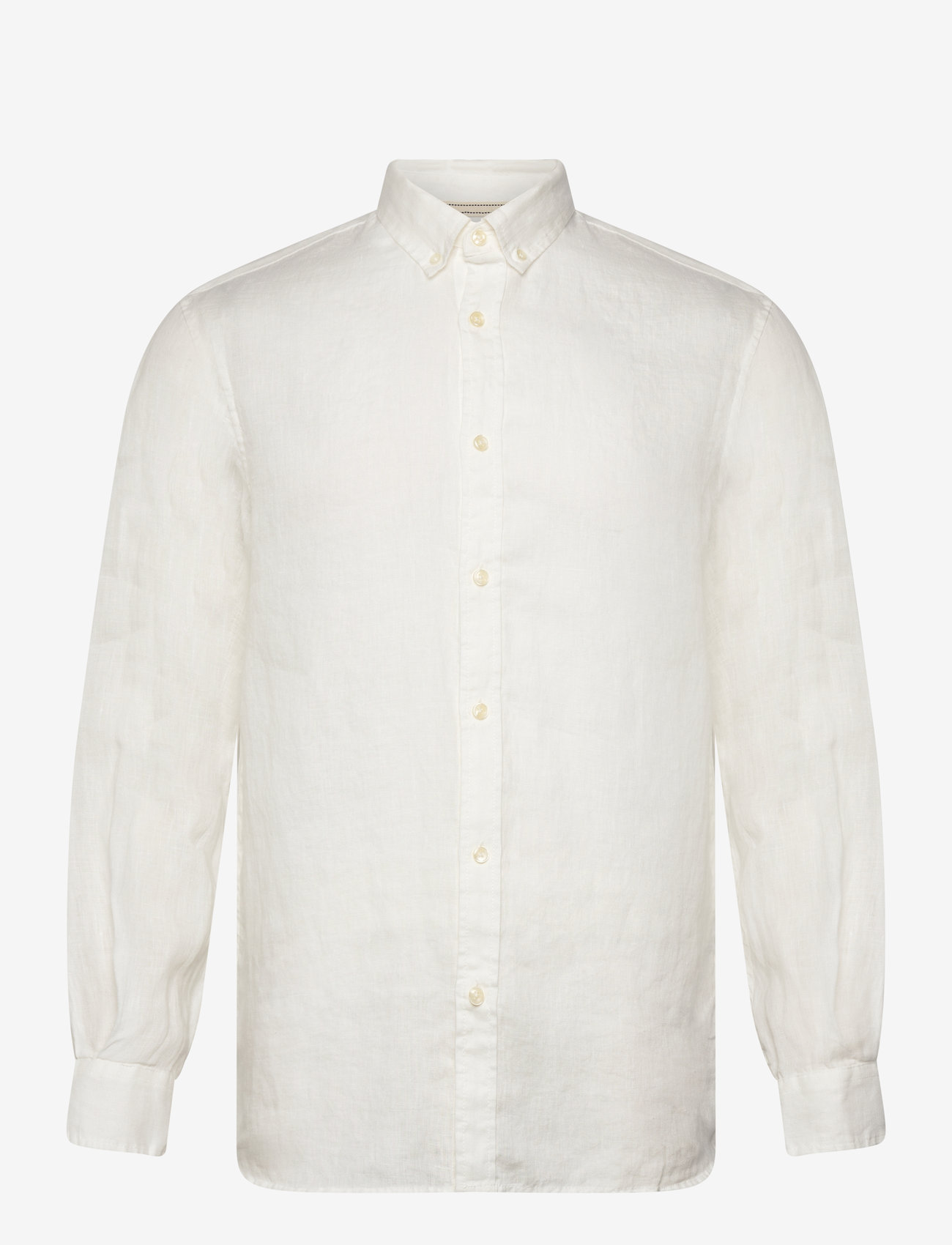 Scotch & Soda - Core - Linen Shirt Ls Button-Down - off white - 0
