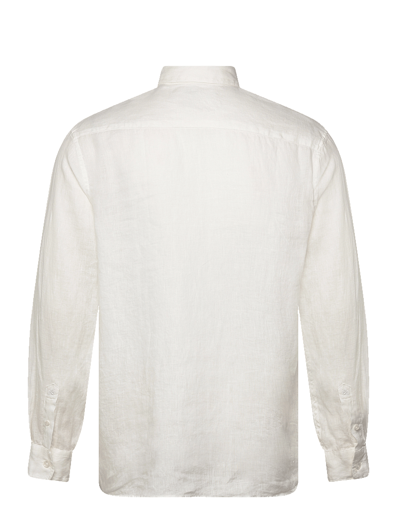 Scotch & Soda - Core - Linen Shirt Ls Button-Down - linased särgid - off white - 1