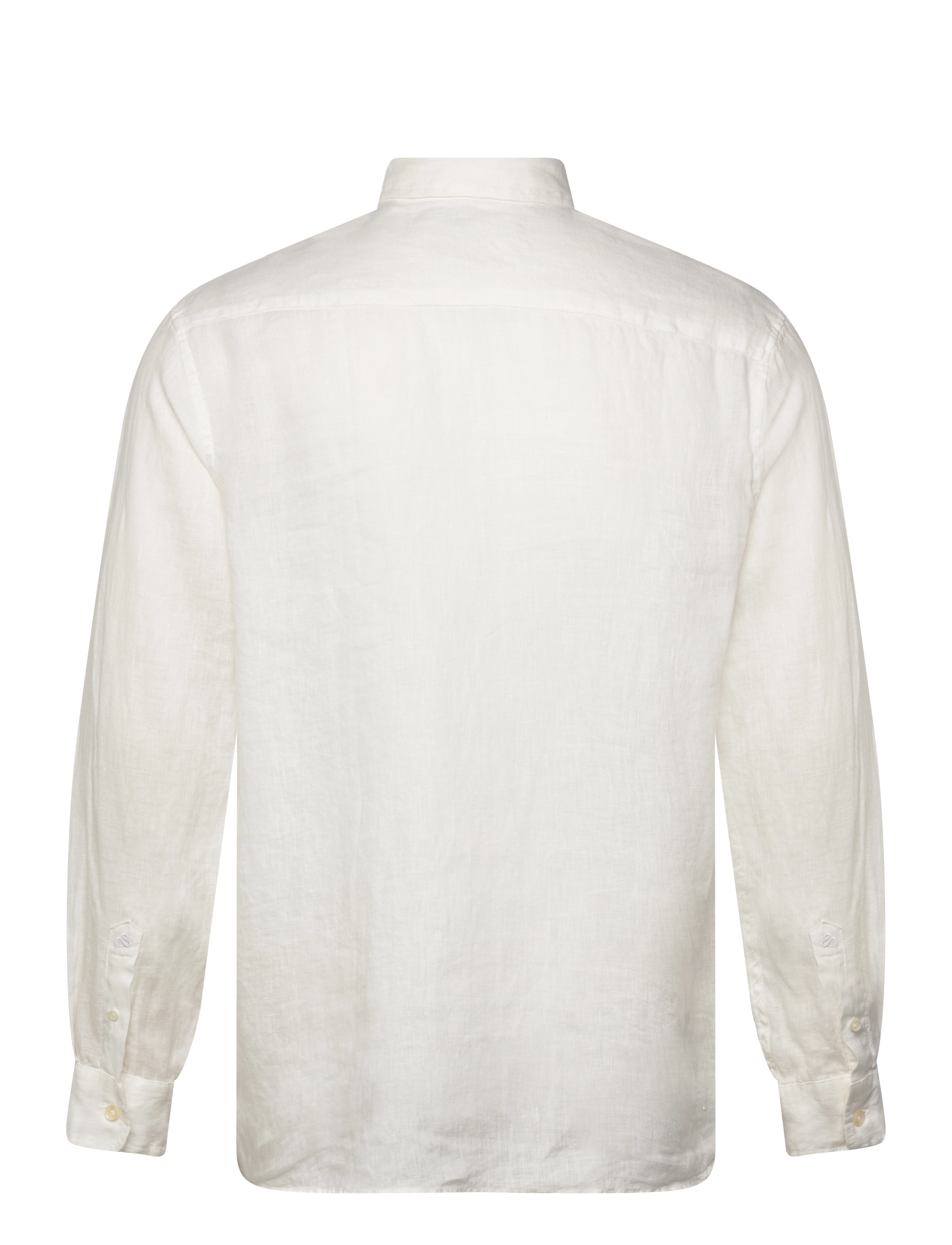 Scotch & Soda - Core - Linen Shirt Ls Button-Down - off white - 1