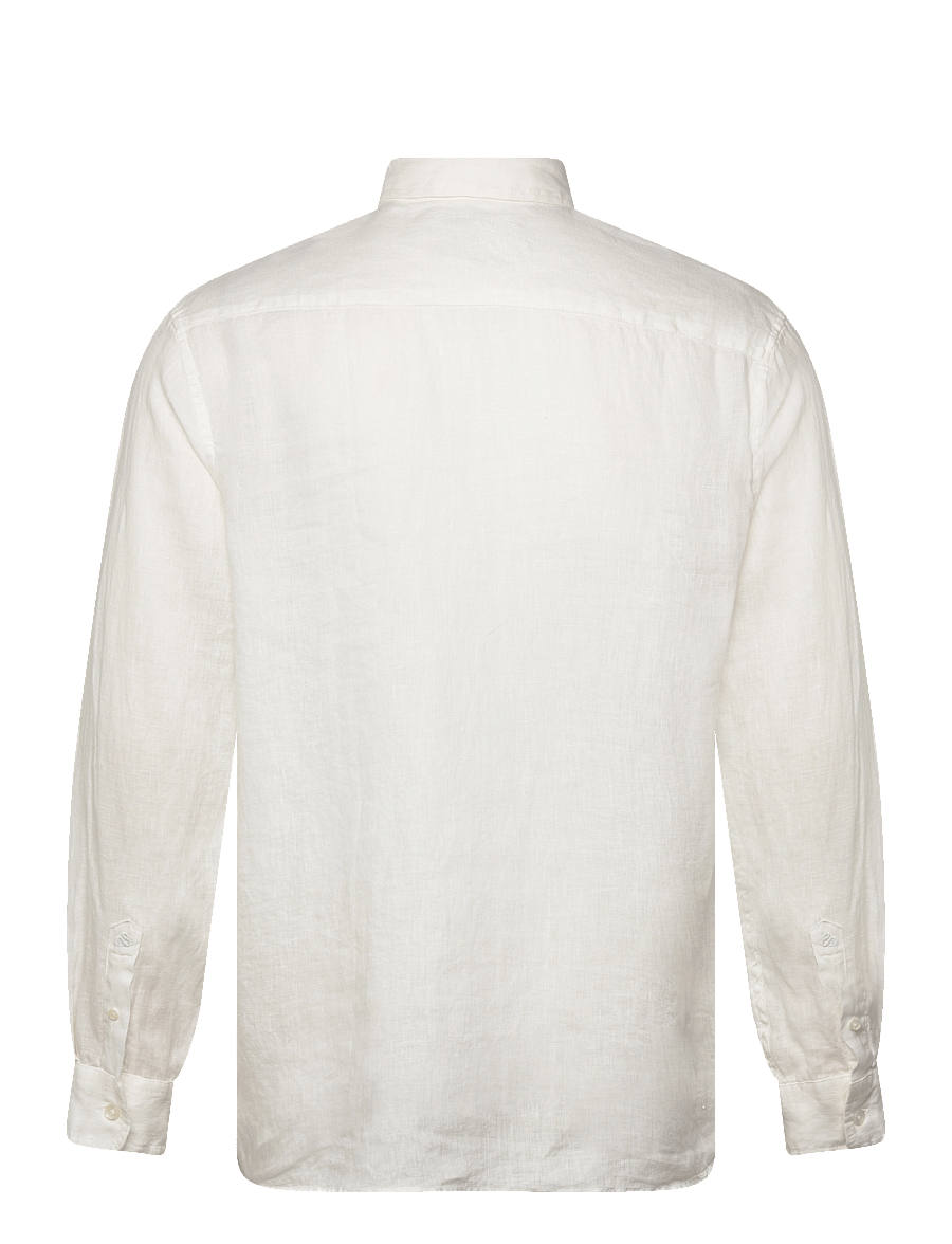 Scotch & Soda - CORE Linen Shirt ls Buttondown - off white - 1