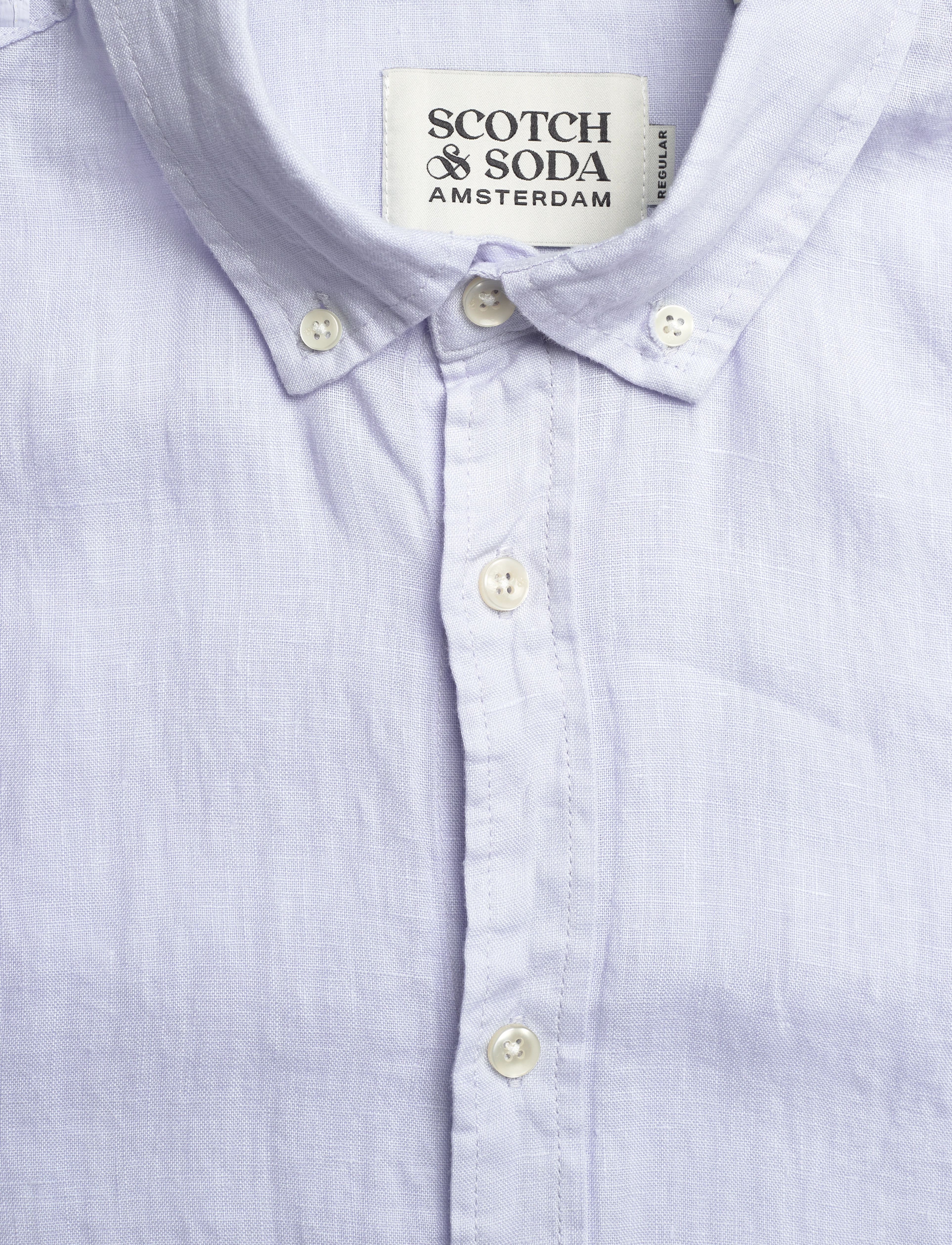 Scotch & Soda - CORE Linen Shirt ls Buttondown - shirt blue - 2