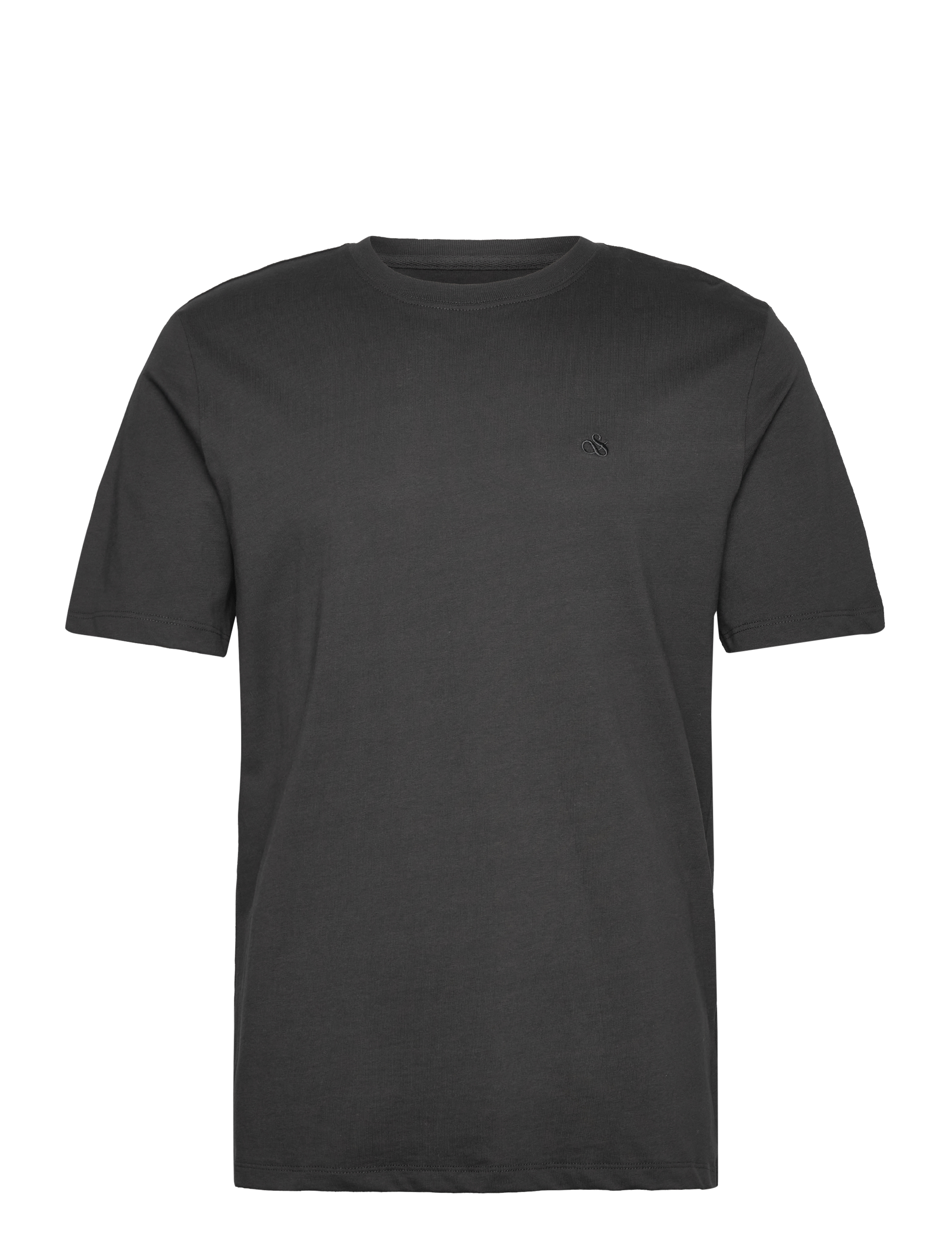 Scotch & Soda CORE Logo T-Shirt - Scotch & Soda - BLACK / black