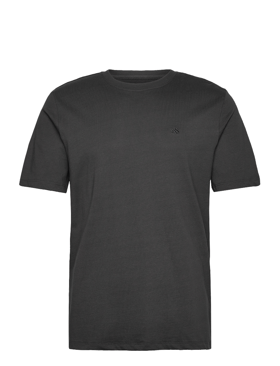 Scotch & Soda - CORE Logo T-Shirt - kurzärmelig - black - 0