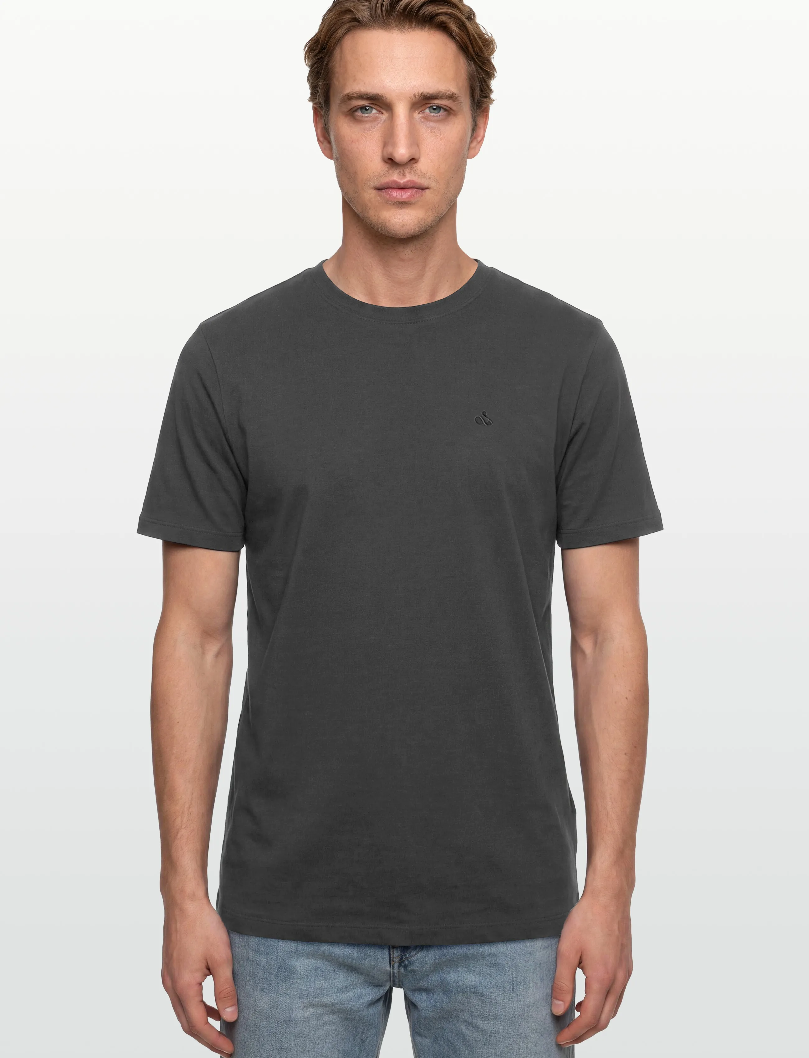 Scotch & Soda - CORE Logo T-Shirt - kortærmede t-shirts - black - 3