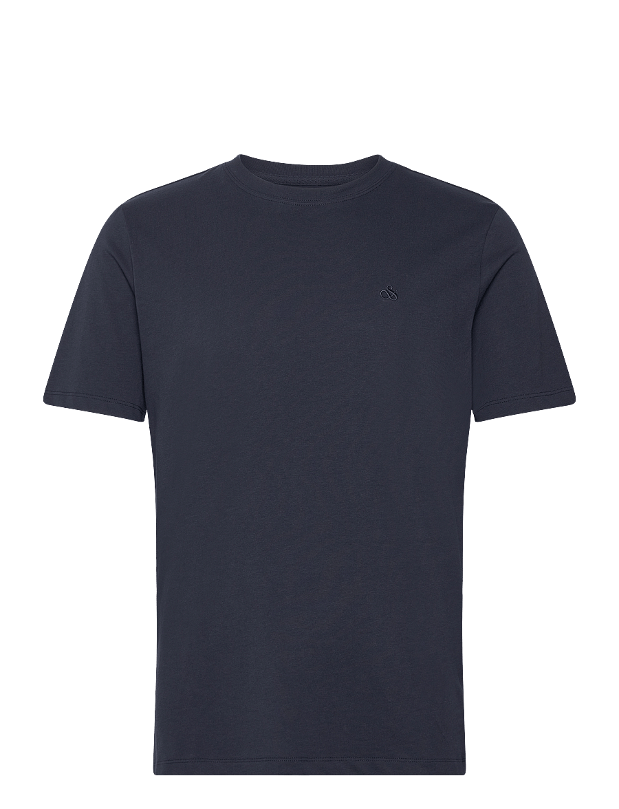 Scotch & Soda - CORE Logo T-Shirt - kurzärmelig - night - 0
