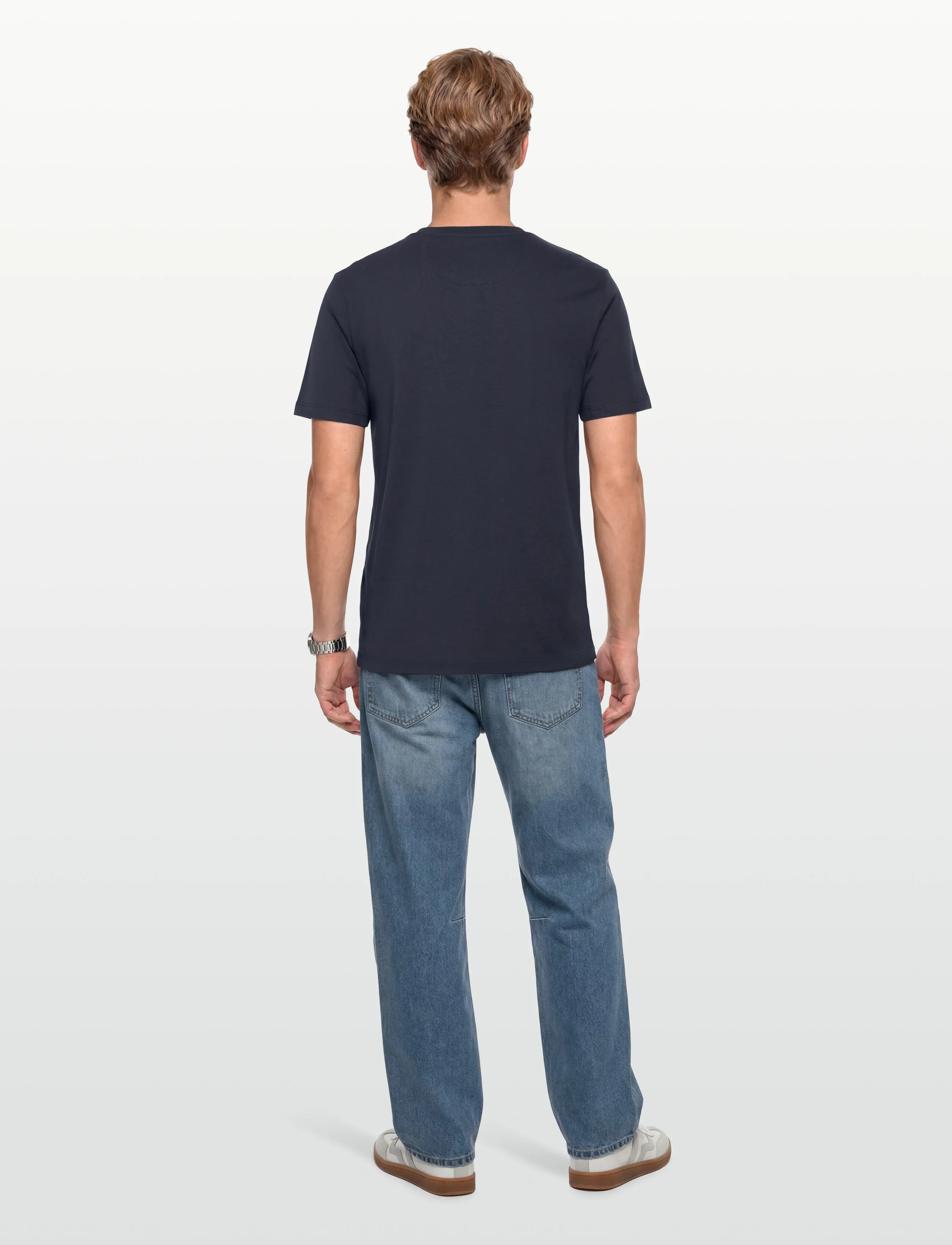 Scotch & Soda - CORE Logo T-Shirt - lühikeste varrukatega t-särgid - night - 4