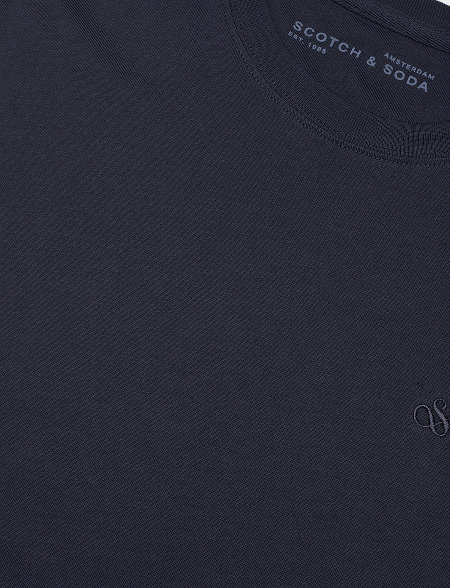 Scotch & Soda - CORE Logo T-Shirt - kurzärmelig - night - 2