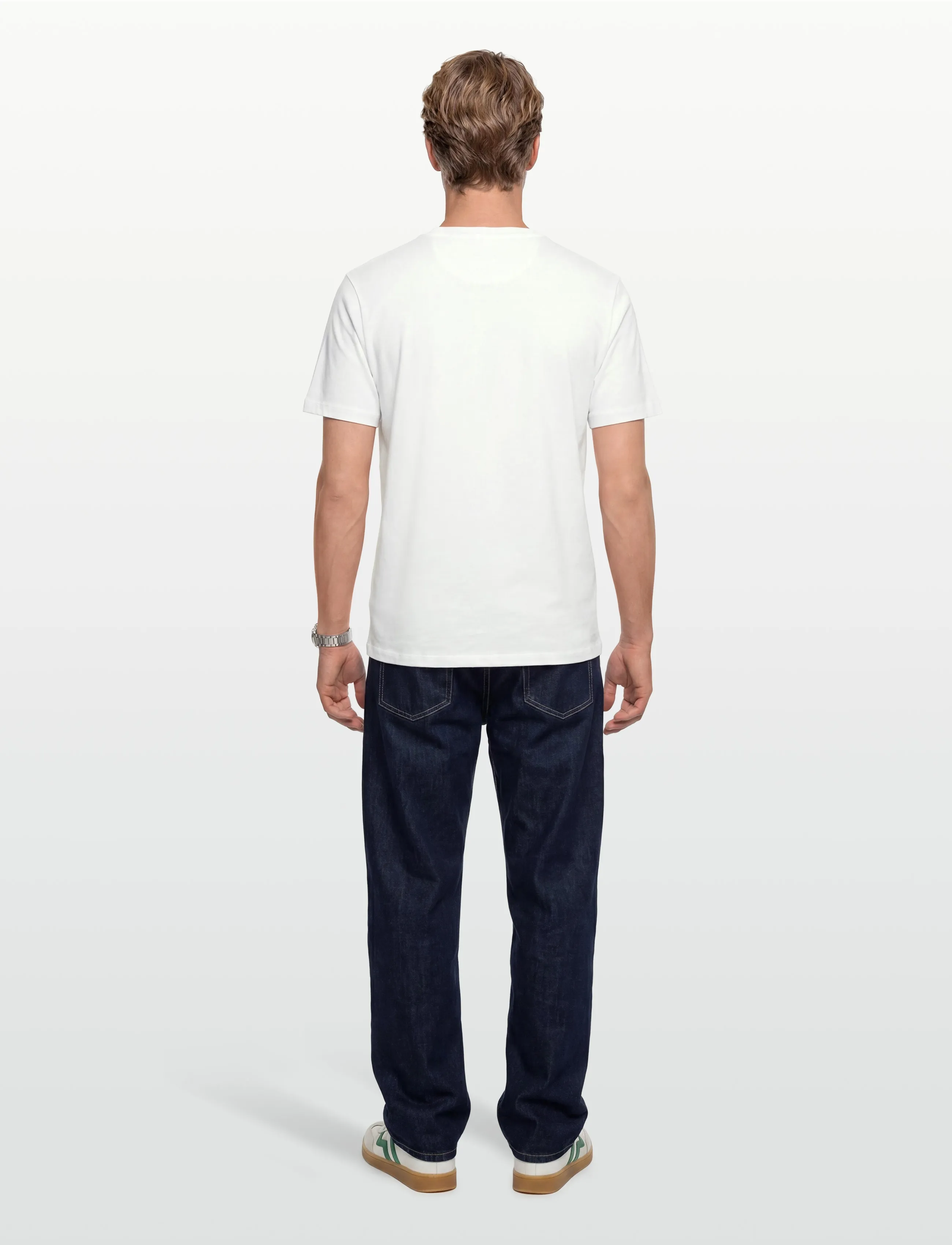 Scotch & Soda - CORE Logo T-Shirt - kortærmede t-shirts - white - 4