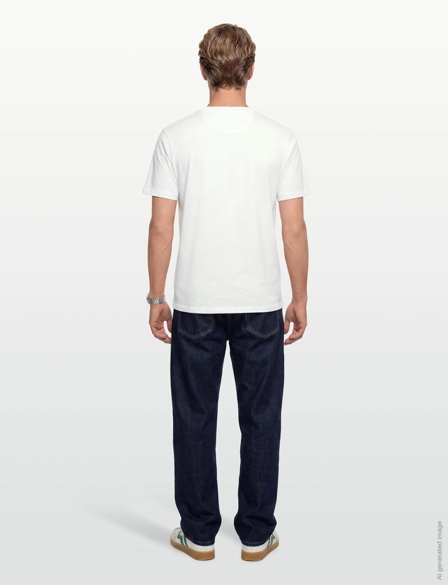 Scotch & Soda - CORE Logo T-Shirt - kurzärmelige t-shirts - white - 4