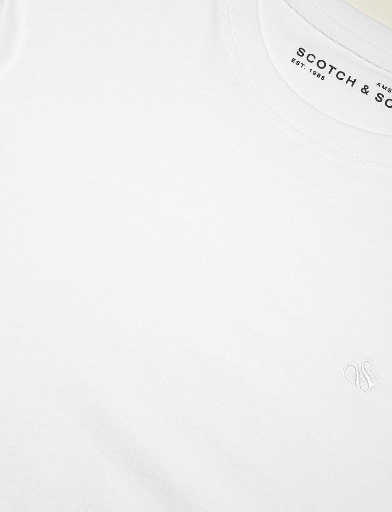 Scotch & Soda - CORE Logo T-Shirt - korte mouwen - white - 2