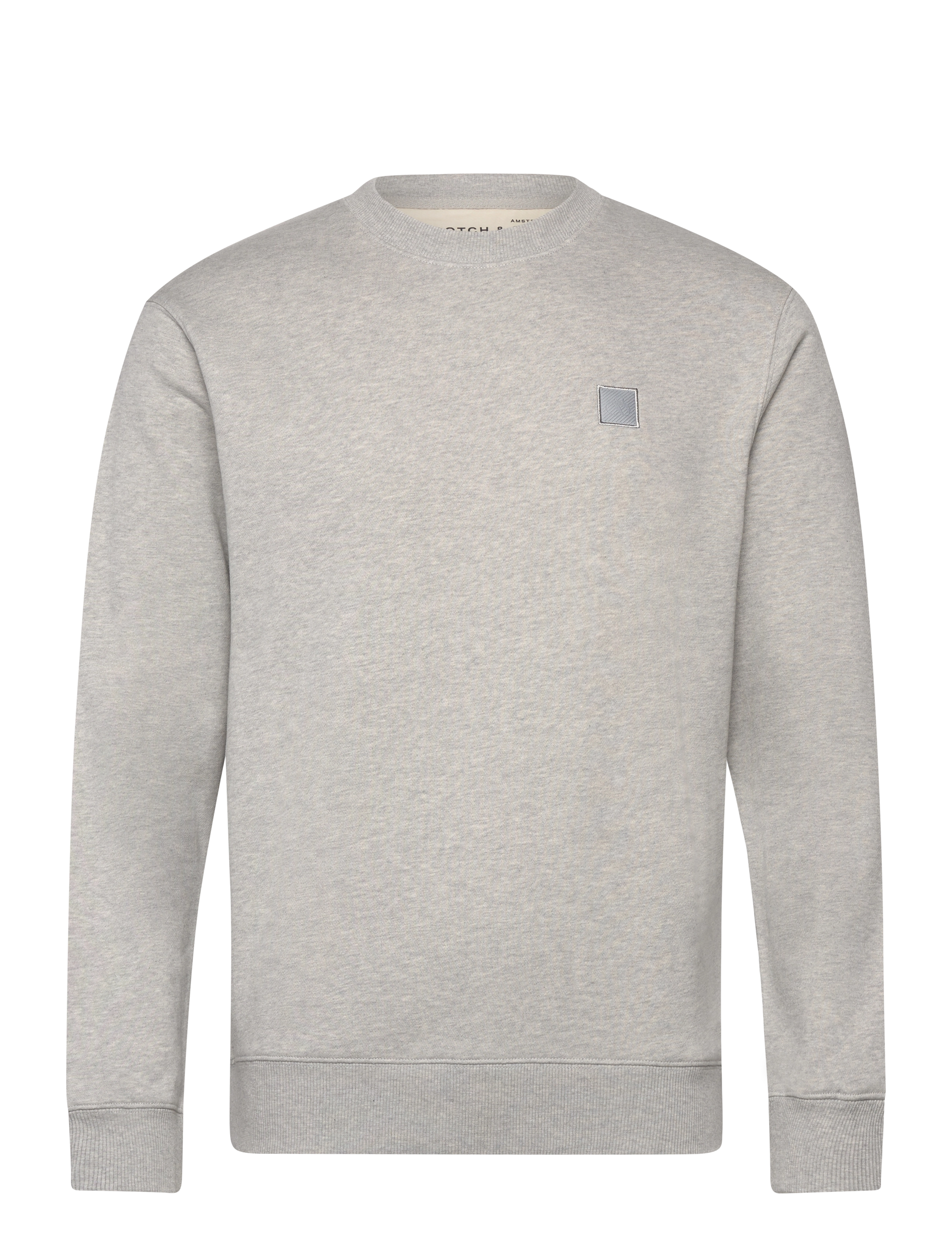 Scotch & Soda CORE Logo Sweatshirt - Sweatshirts - GREY MELANGE / grey