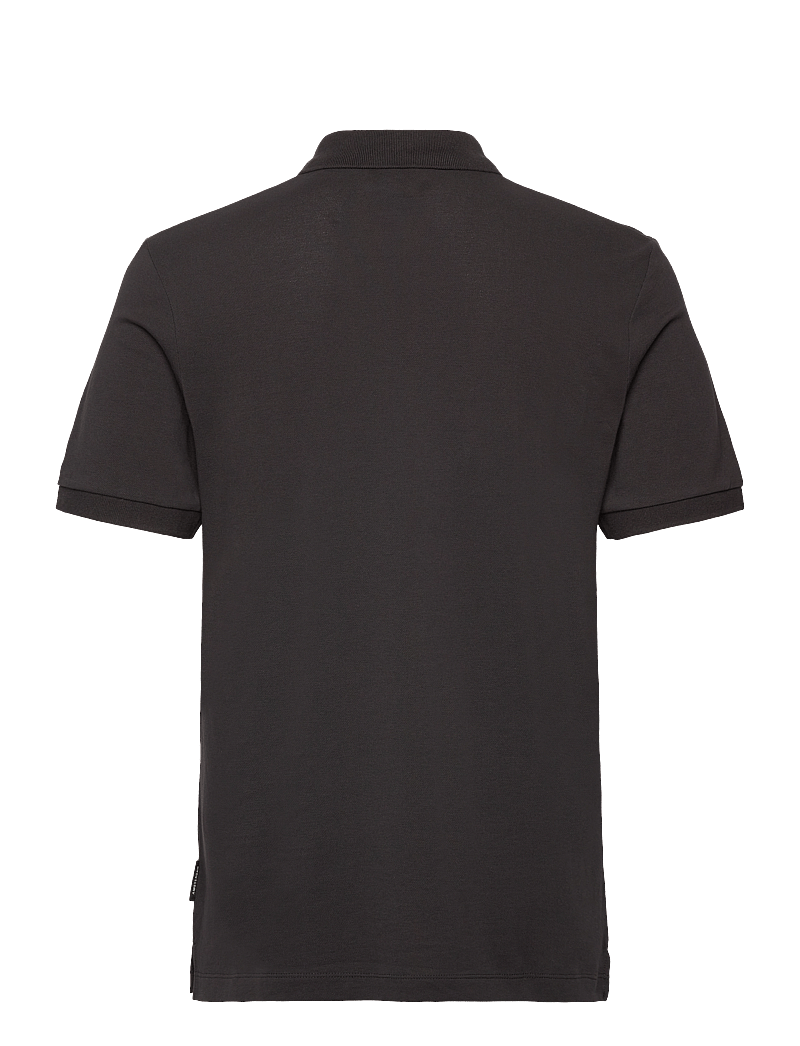 Scotch & Soda - CORE Logo Pique Polo - kurzärmelig - black - 1
