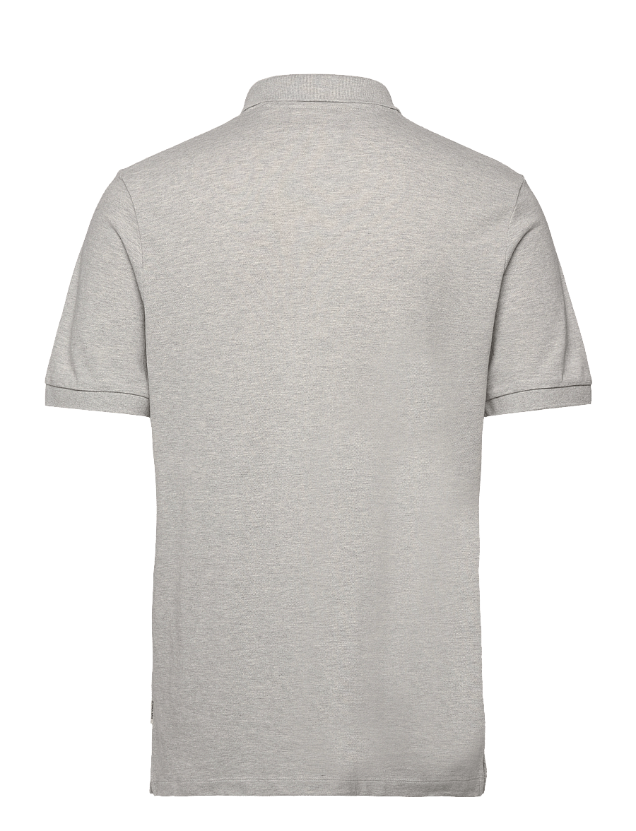 Scotch & Soda - CORE Logo Pique Polo - kurzärmelig - grey melange - 2