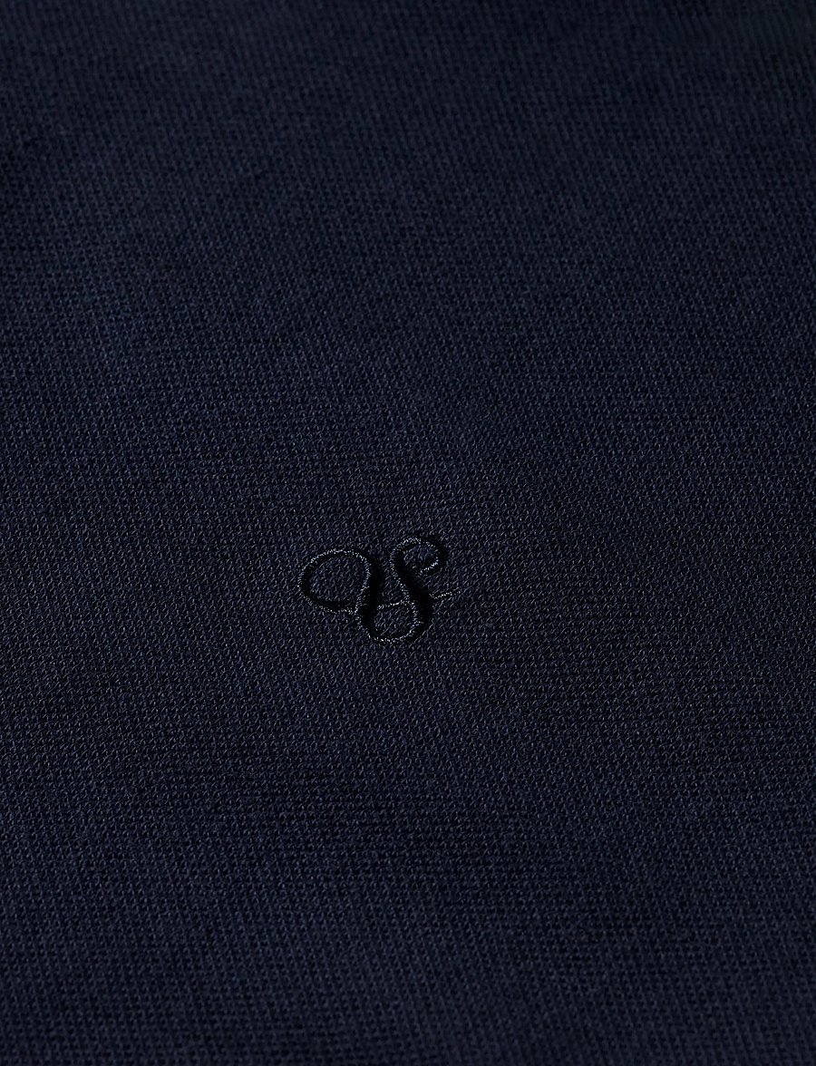 Scotch & Soda - CORE Logo Pique Polo - kurzärmelig - night - 5