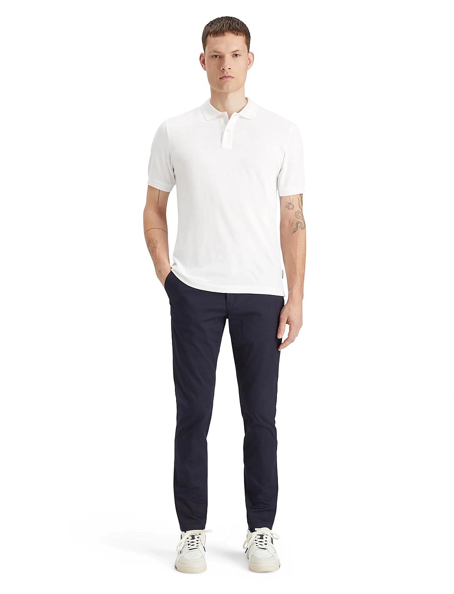 Scotch & Soda - CORE Logo Pique Polo - kurzärmelig - white - 3