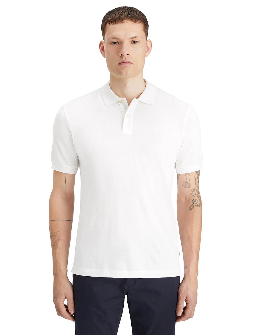 Scotch & Soda - CORE Logo Pique Polo - kurzärmelig - white - 5
