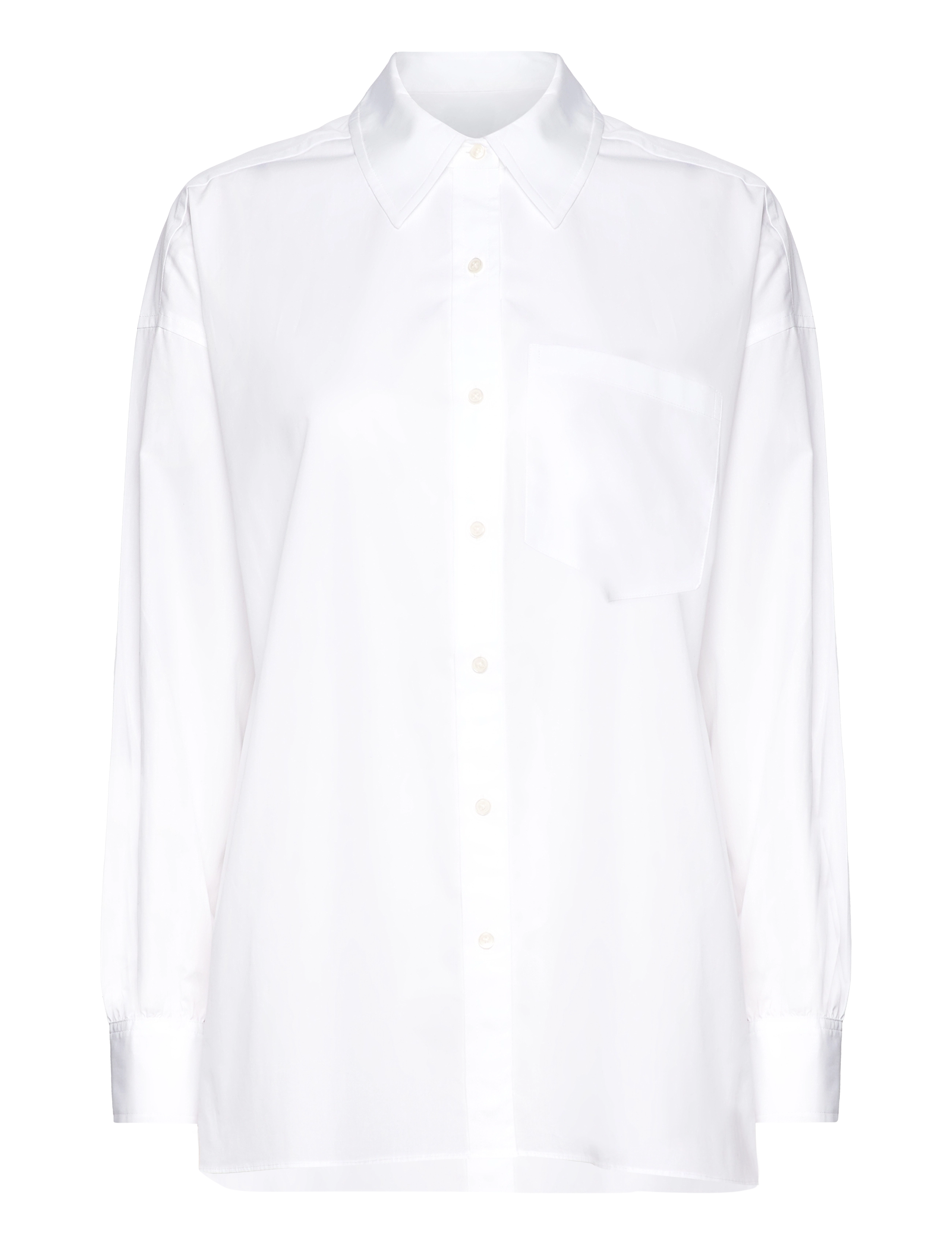 SCOTCH & SODA Core Girlfriend Poplin Shirt Weiß - 42 - Damen