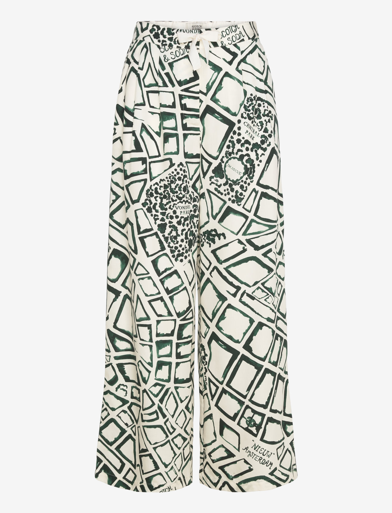 Scotch & Soda - Eleni printed pyjama pant - pidžaamapüksid - nieuw amsterdam city soft ice - 0