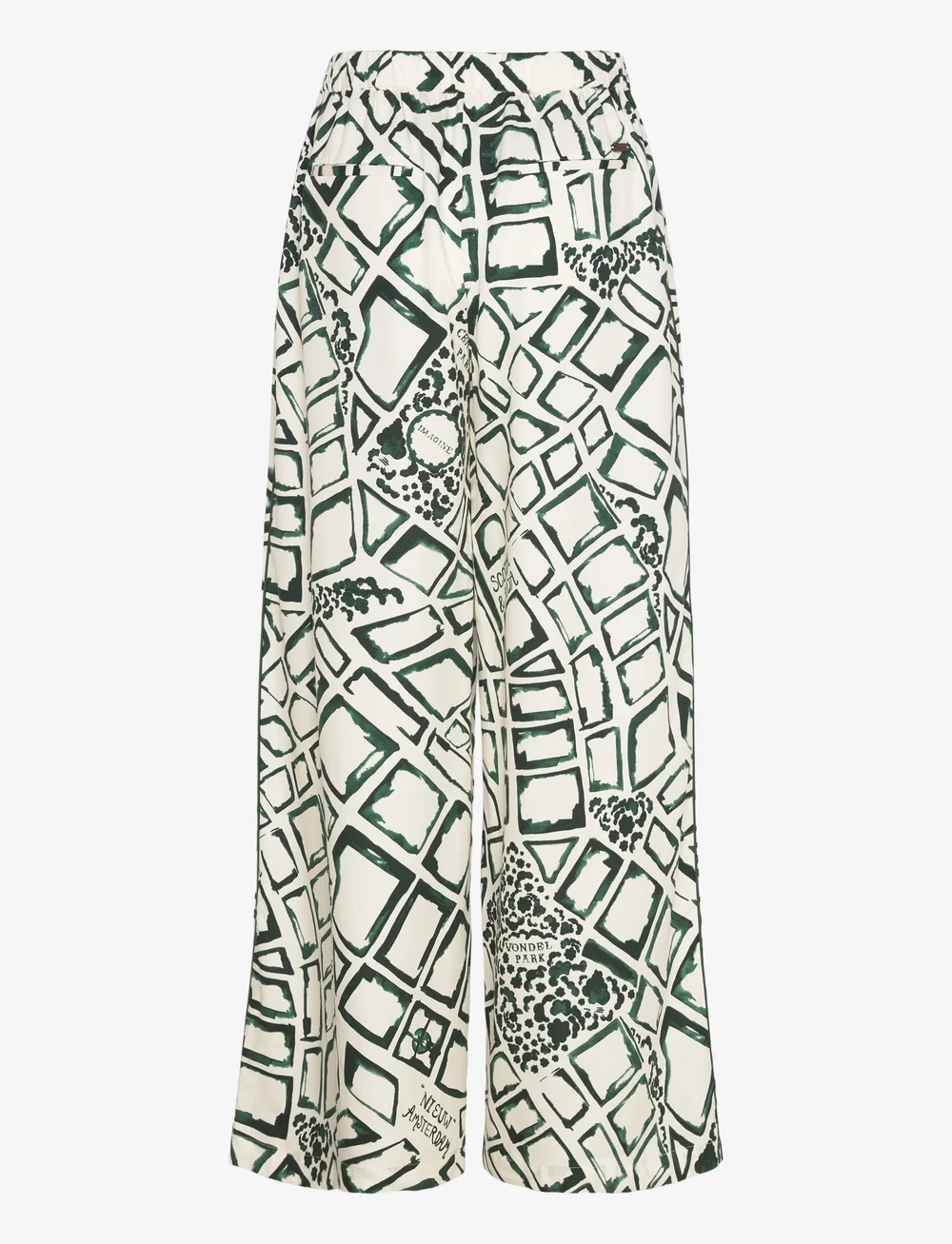 Scotch & Soda - Eleni printed pyjama pant - natbukser - nieuw amsterdam city soft ice - 1