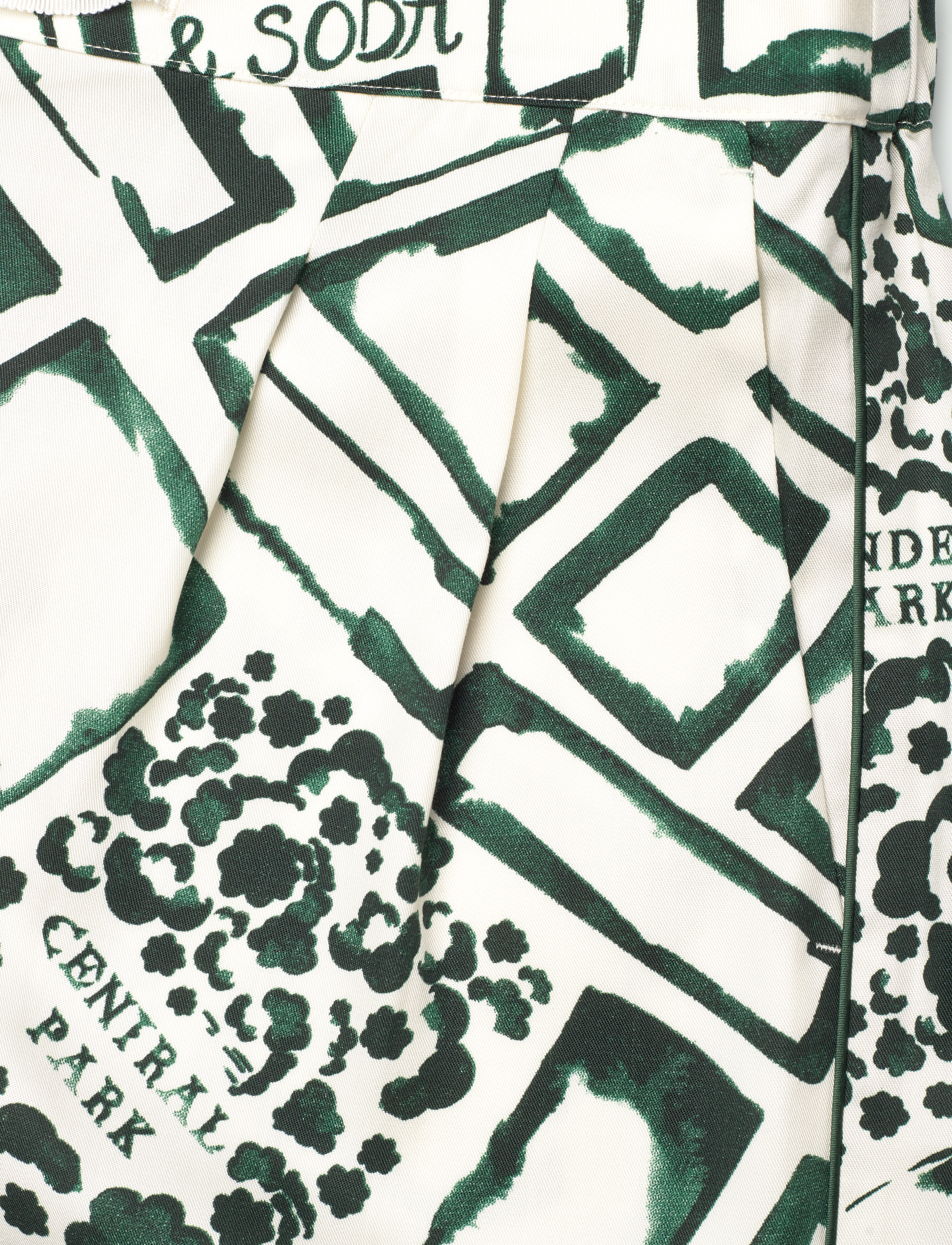 Scotch & Soda - Eleni printed pyjama pant - pyjama pants - nieuw amsterdam city soft ice - 2