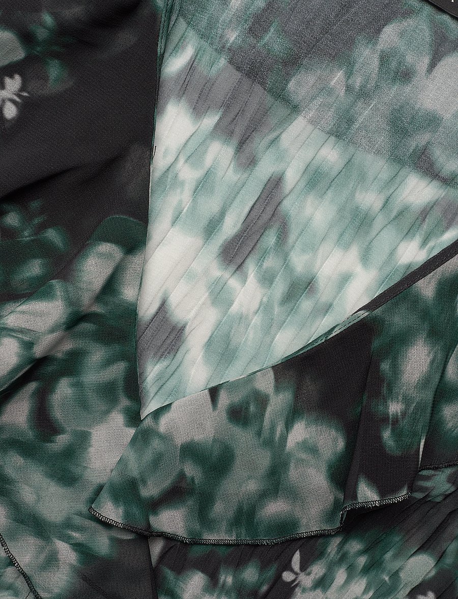 Scotch & Soda - Ruffle Top - langärmlige tops - nieuw blossom print park green - 2