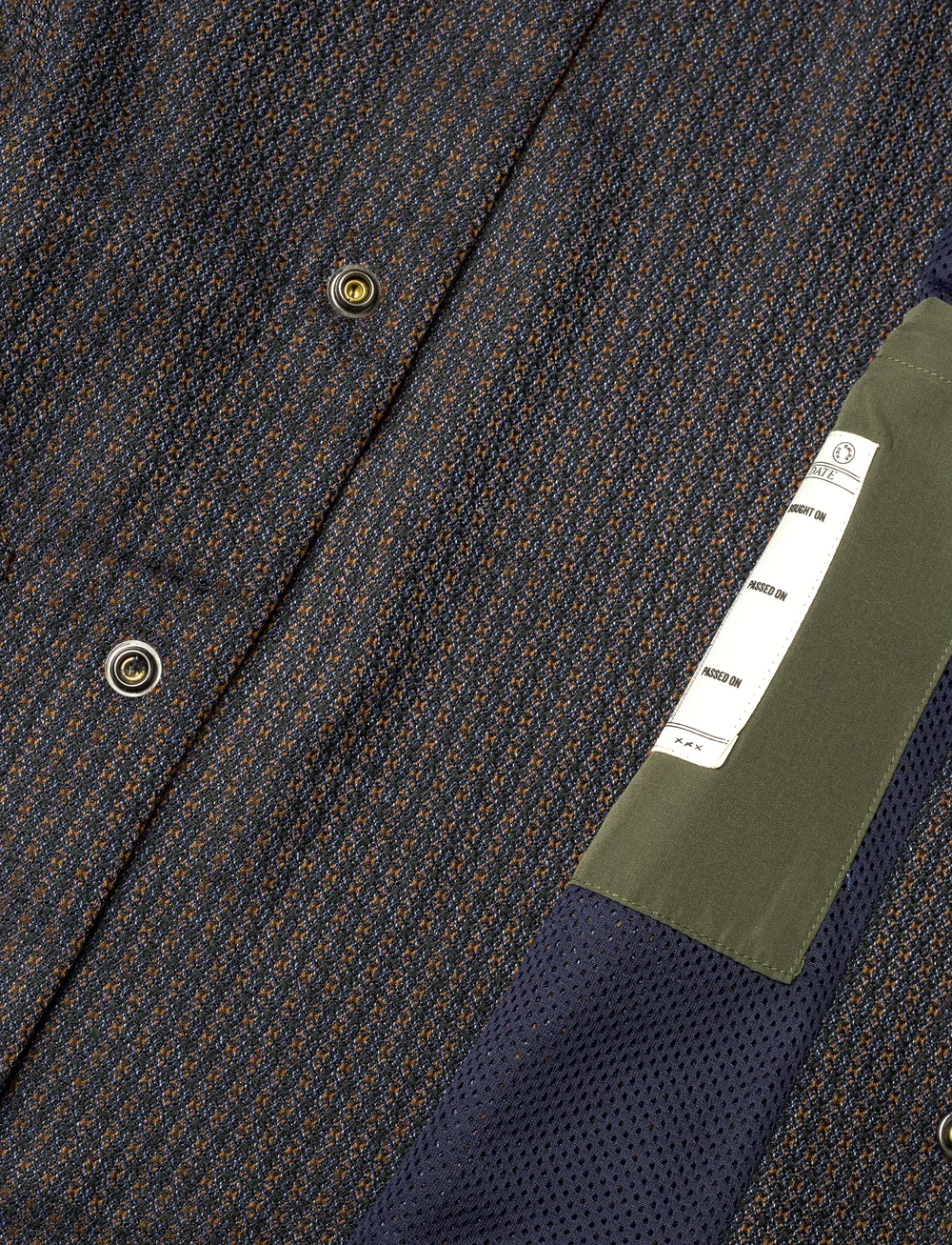 Scotch & Soda - Yarn-Dyed With Technical Details Coach Jacket - fall jackets - navy mini check - 4