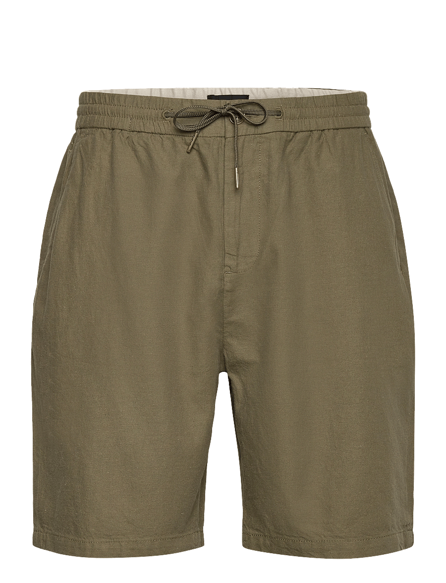 Scotch & Soda - Seasonal Core - Fave Cotton Linen Relaxed Fit Bermuda - shorts en lin - classic green - 0
