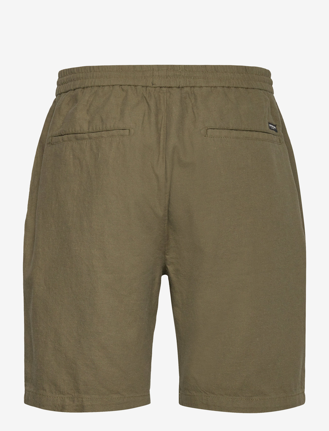 Scotch & Soda - Seasonal Core - Fave Cotton Linen Relaxed Fit Bermuda - leinen-shorts - classic green - 1