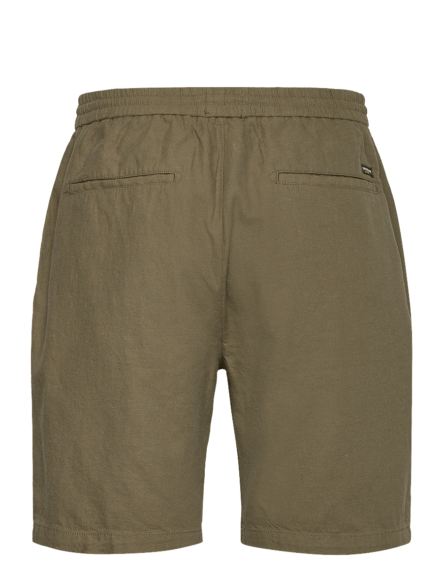 Scotch & Soda - Seasonal Core - Fave Cotton Linen Relaxed Fit Bermuda - shorts en lin - classic green - 1