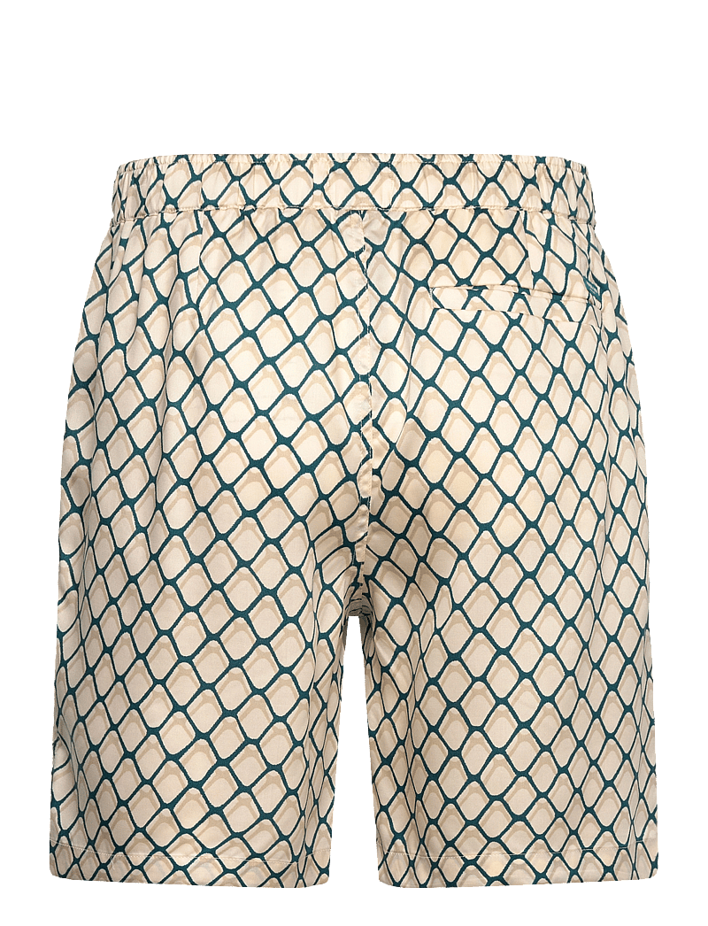 Scotch & Soda - Fave - Printed Tencel Relaxed Fit Bermuda Short - casual shorts - doubles net - 1