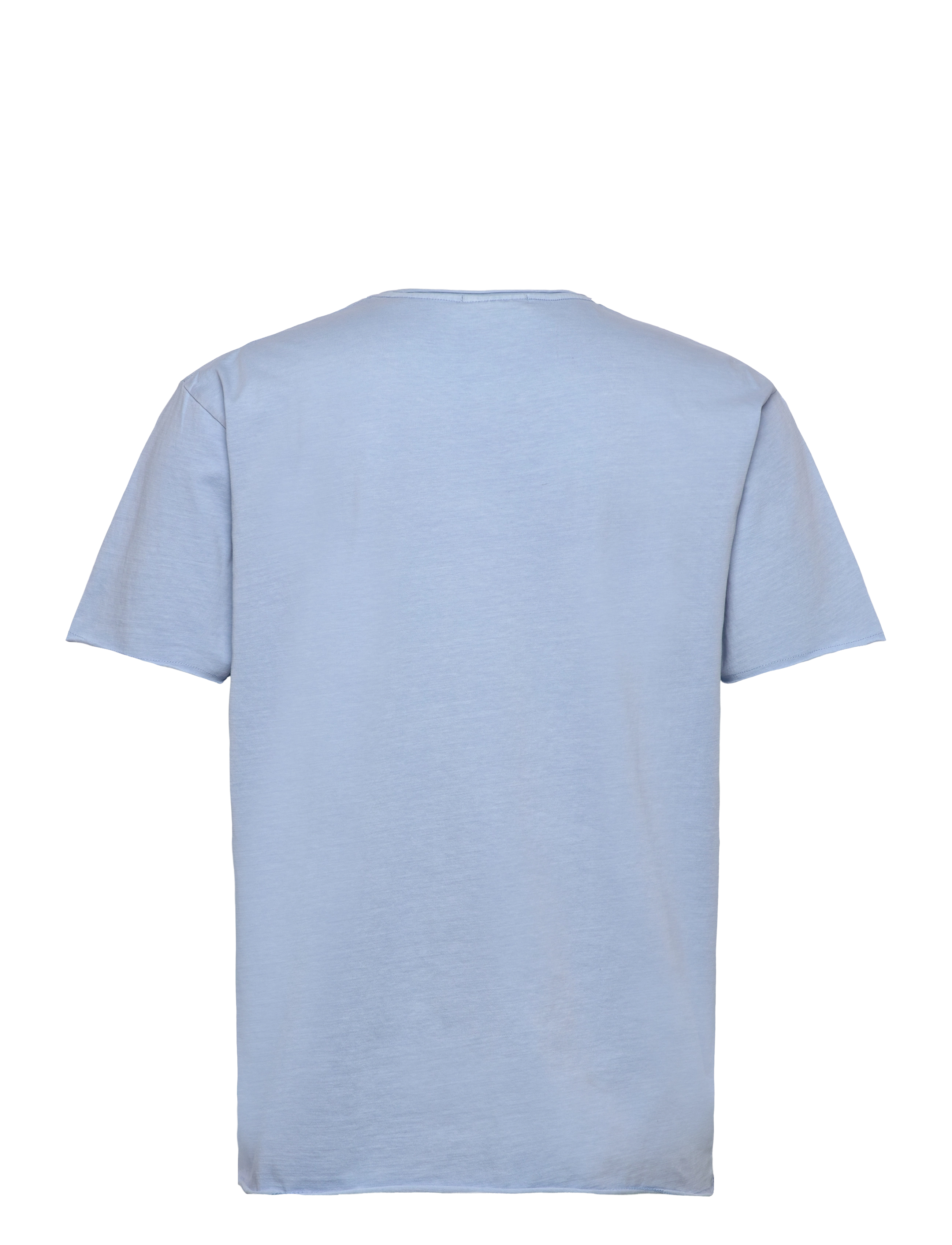 Scotch & Soda - Raw Edge Relaxed Fit T-Shirt - spring blue - 1