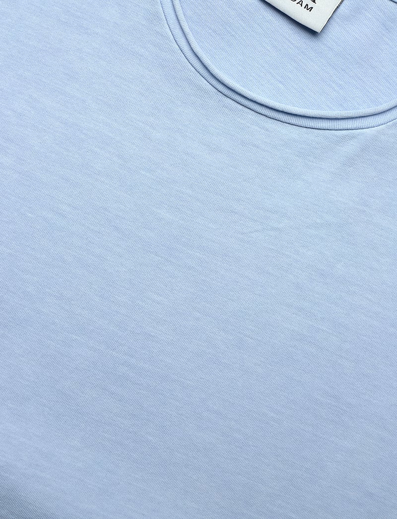 Scotch & Soda - Raw Edge Relaxed Fit T-Shirt - lühikeste varrukatega t-särgid - spring blue - 2