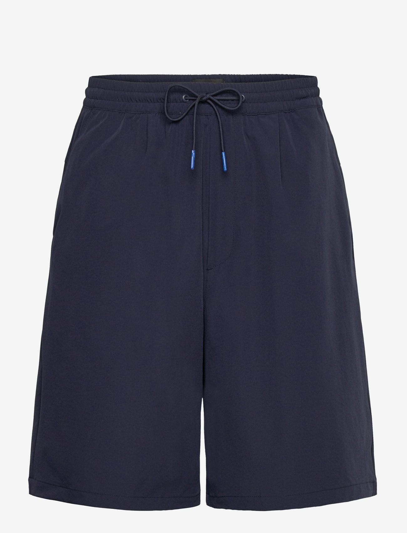 Scotch & Soda - Stretch nylon-blend loose fit bermuda short - casual shorts - navy - 0