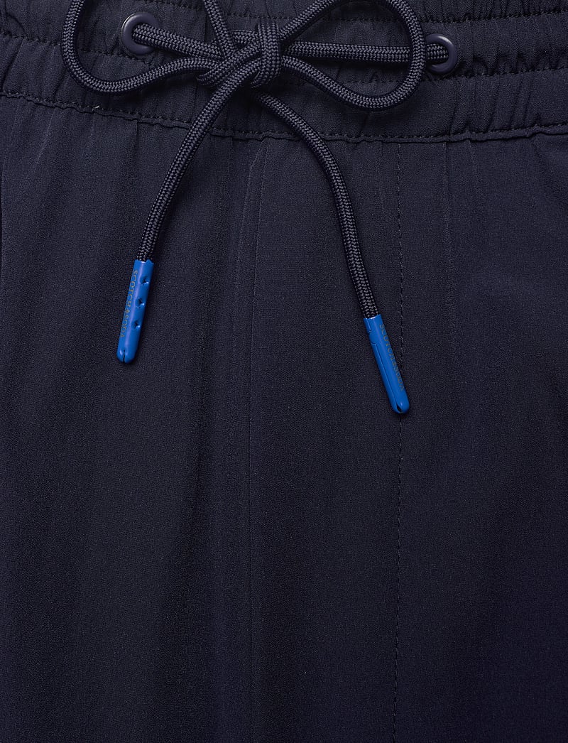 Scotch & Soda - Stretch nylon-blend loose fit bermuda short - casual shorts - navy - 3